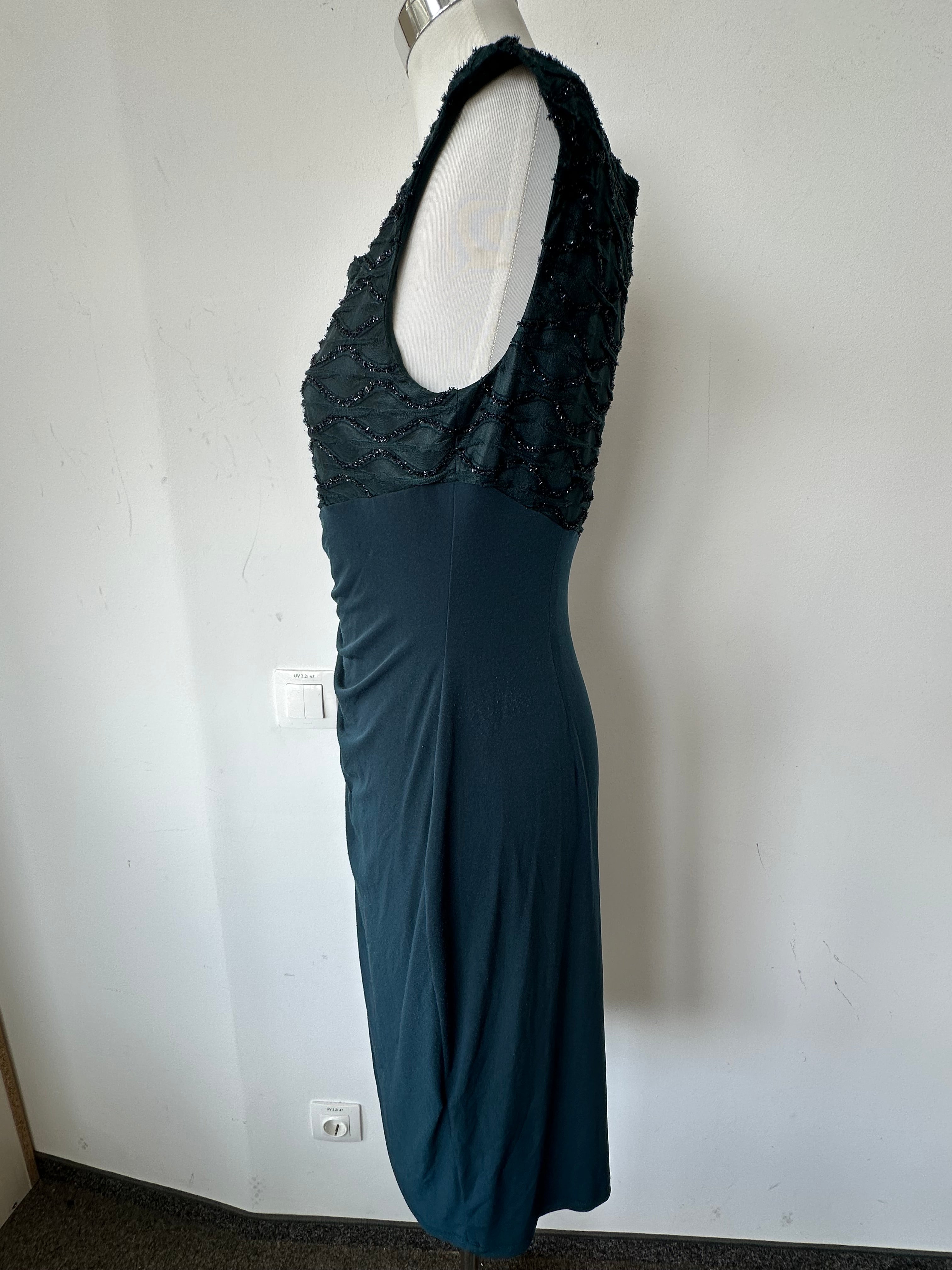 Elegant Navy Connected Apparel Cocktail Dress, Size 10, Good Condition