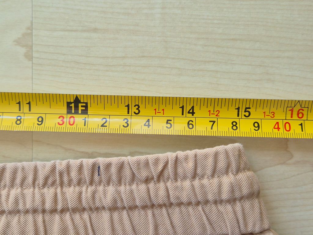 Tommy Hilfiger Men's Drawstring Chinos W34/L32 Beige Cotton Good Condition
