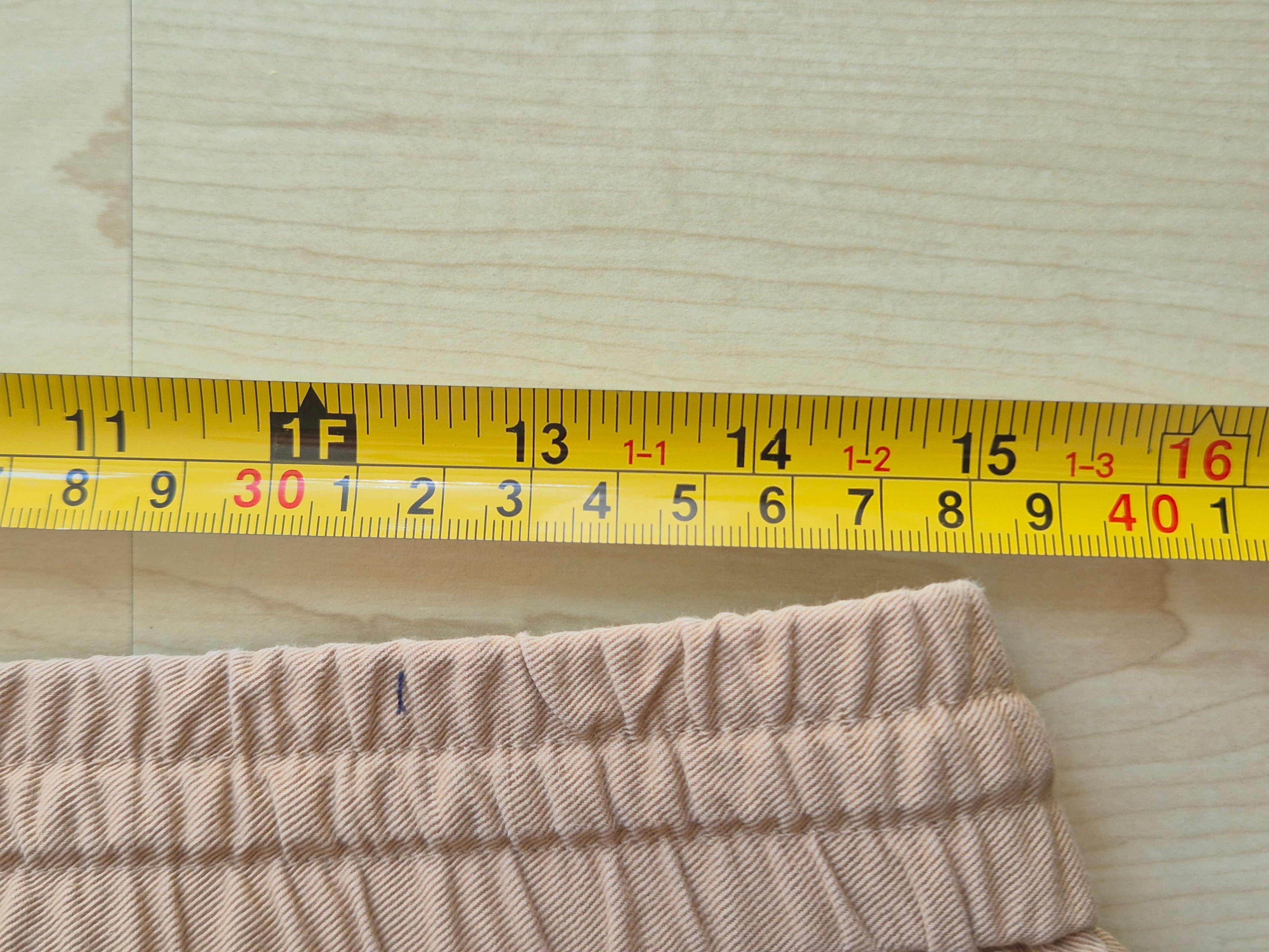 Tommy Hilfiger Men's Drawstring Chinos W34/L32 Beige Cotton Good Condition