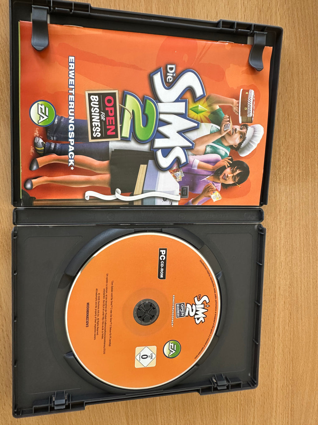 Die Sims 2 – Open for Business (PC CD-ROM, Deutsch) Komplett & Sehr Gut