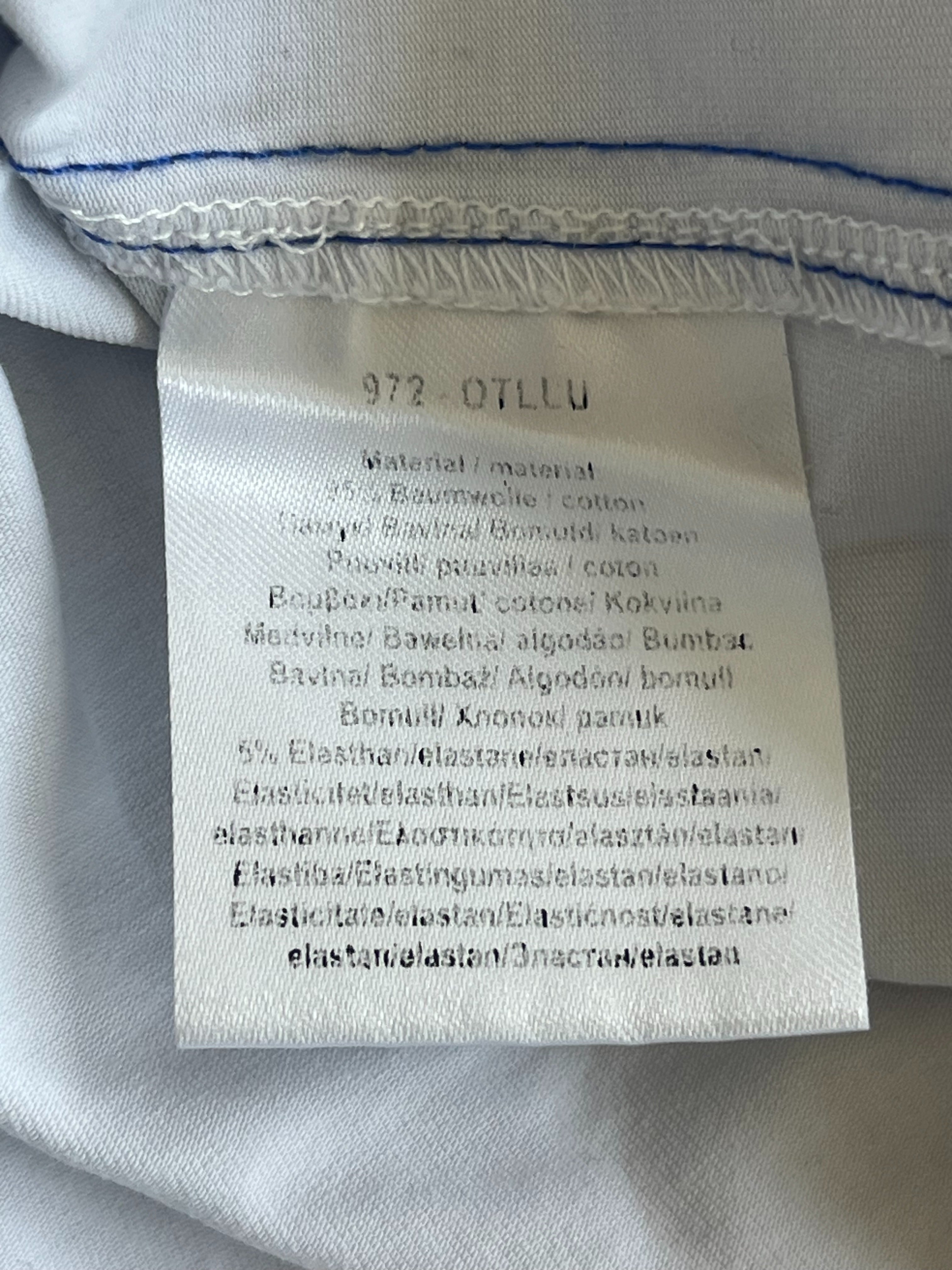 Wellensteyn Harbour Couture Hemd Weiß Langarm Größe XL Sehr Gut