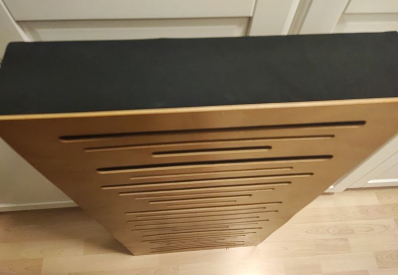 Addictive Sound Wave Wood Acoustic Panel 100x50cm Oak/Black Very Good