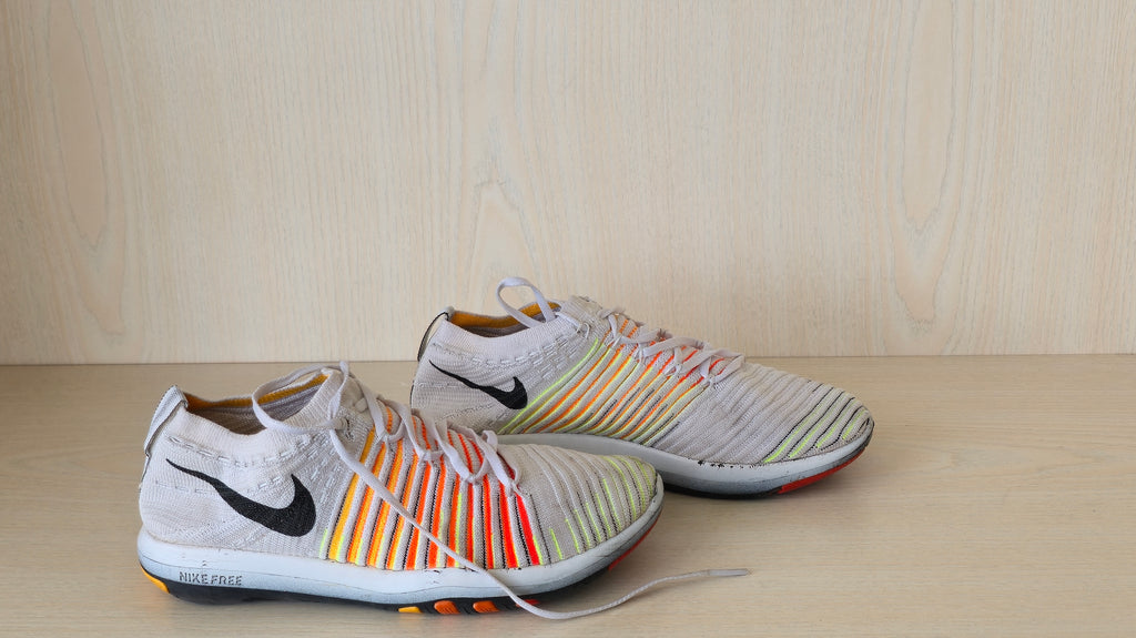Nike Free Transform Flyknit | Weiß/Bunt | EU 36 | Gebraucht | Authentisch