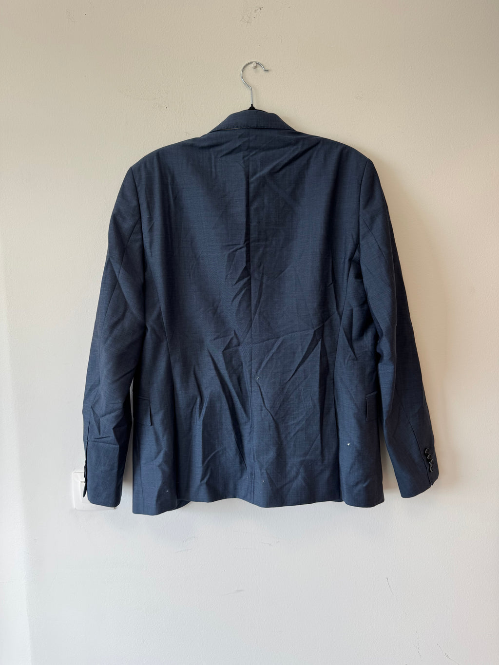 Zara Man Tailored-Fit Blazer, Navy, Size 50/M, Good Condition