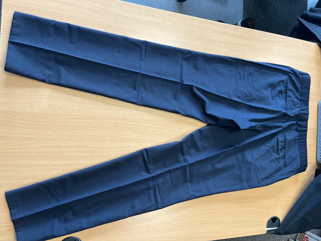 Hugo Boss Classic Fit Anzughose, Gr. 50, Navy, Sehr Gut