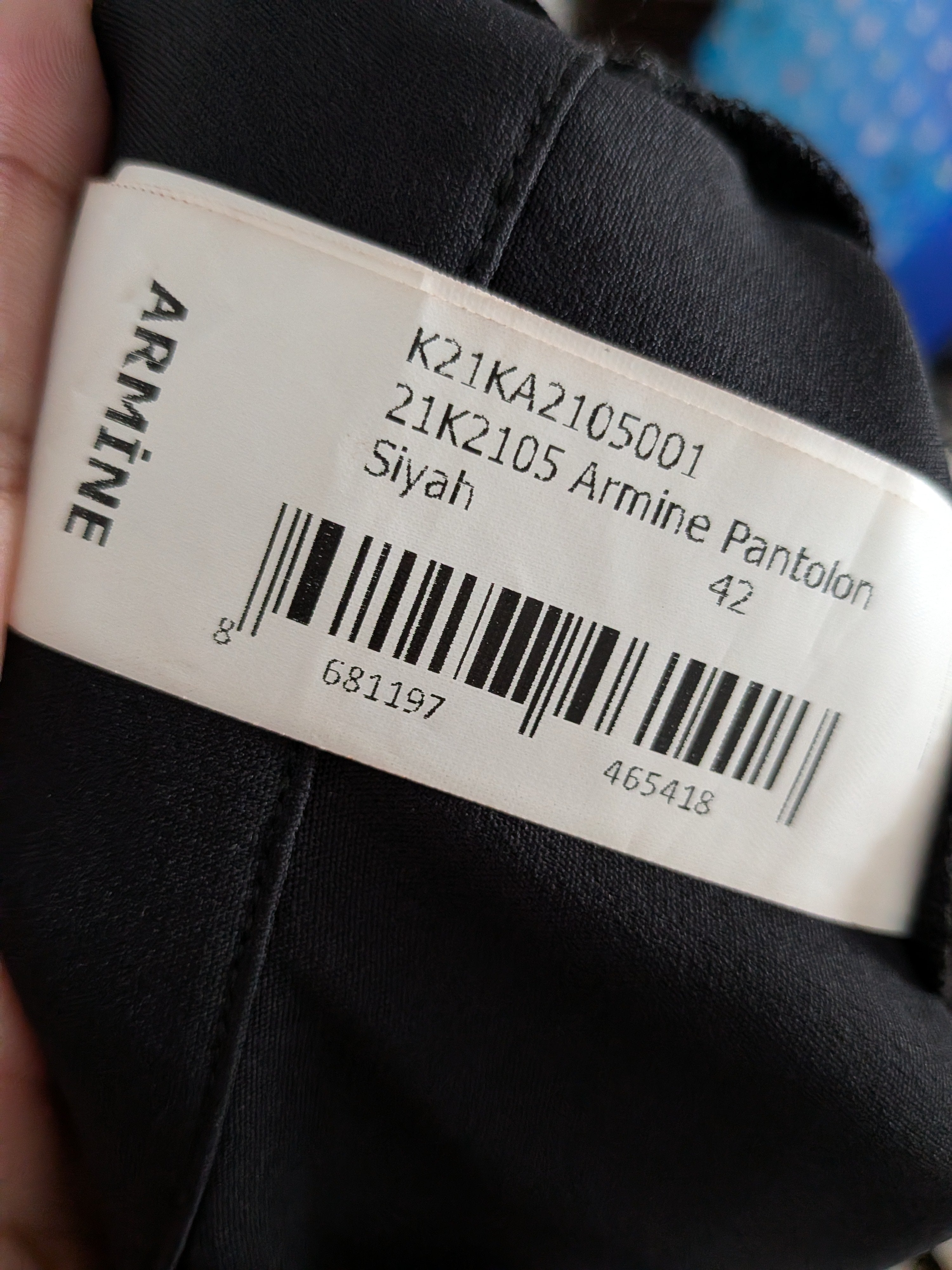 Armine Women’s Formal Trousers Black Size 42 – Very Good Condition