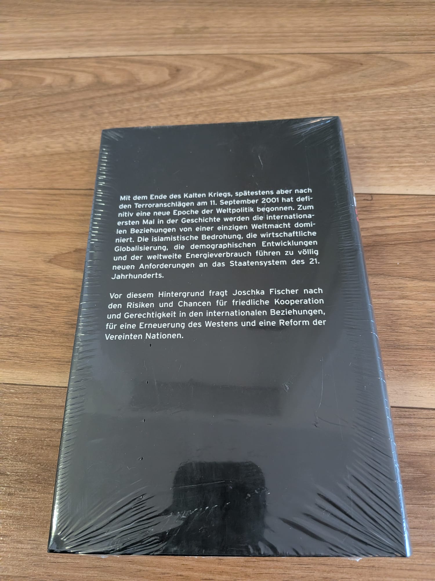 Neu & OVP – Joschka Fischer: Die Rückkehr der Geschichte (Hardcover, Deutsch)
