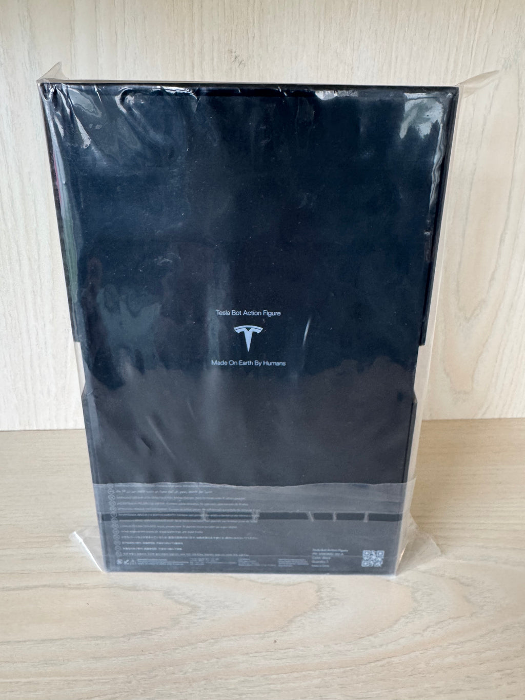 Tesla Bot Action Figure Optimus Black PN 2080682-00-A New Sealed