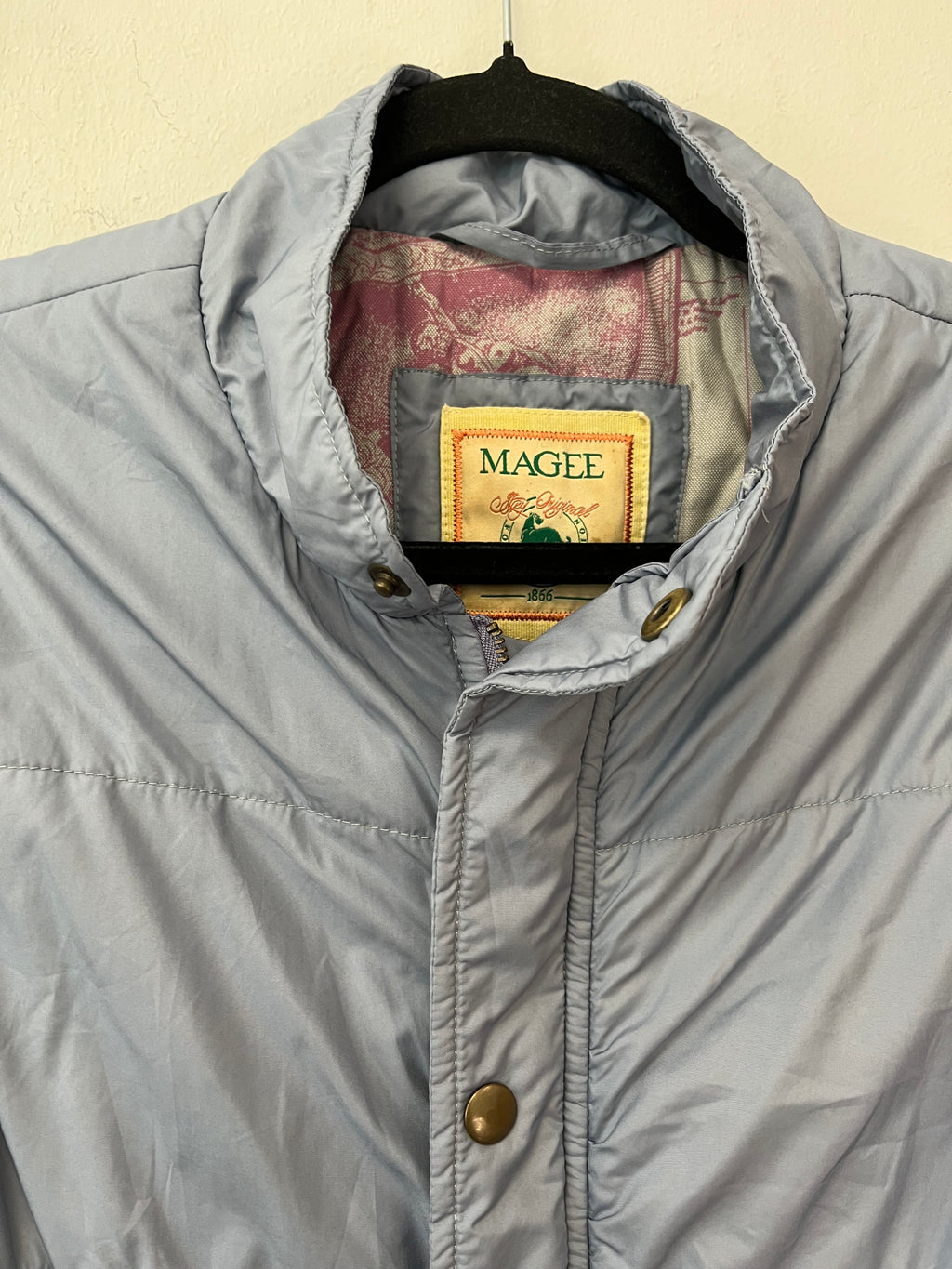 Magee Quilted Weste, Blau, Gr. M, guter Zustand