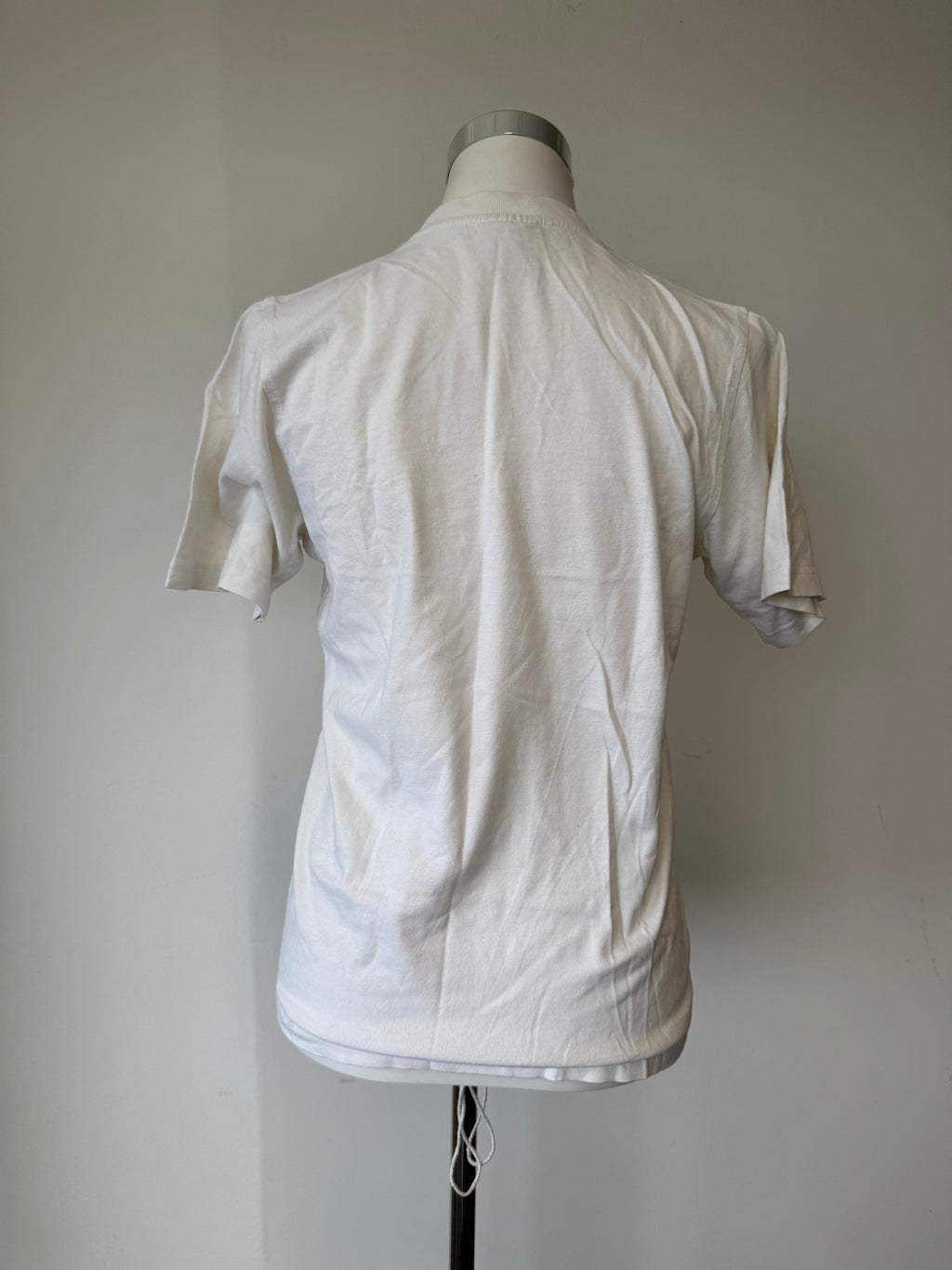 Vintage adidas Originals Graphic Tee – Weiß, Größe M, Sehr guter Zustand