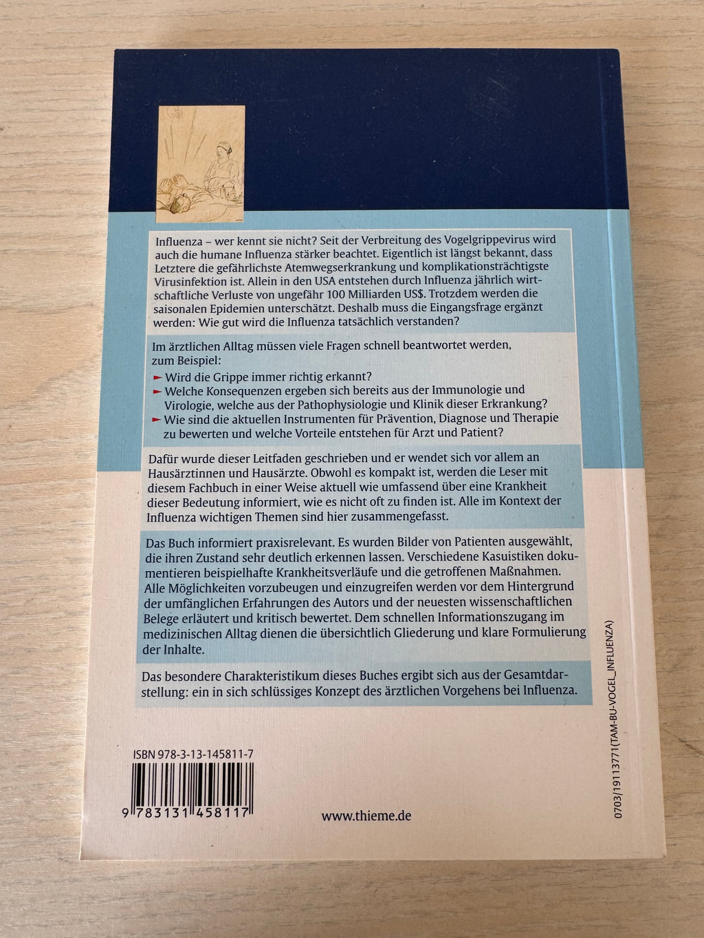 Praxis-Handbuch Influenza – G. E. Vogel (Thieme, 1. Aufl.) – wie neu