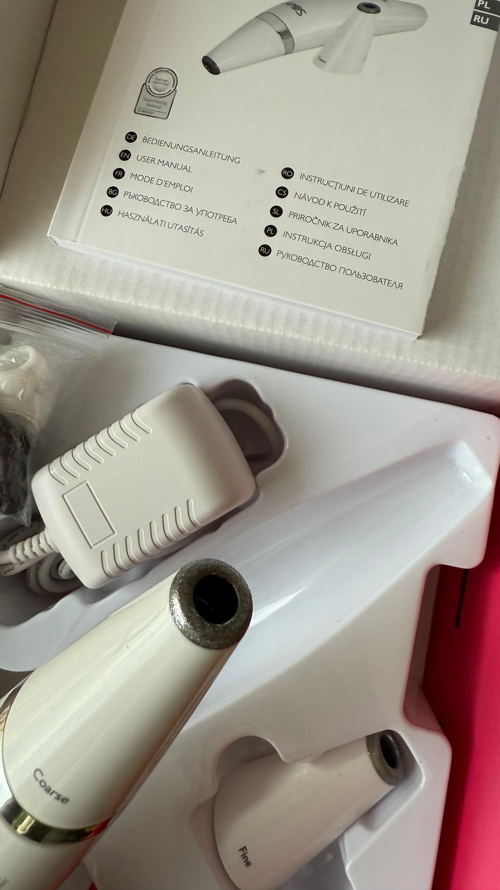 Silk’n ReVit Essential Microdermabrasion Diamantpeeling Weiß | Sehr Gut | Boxed