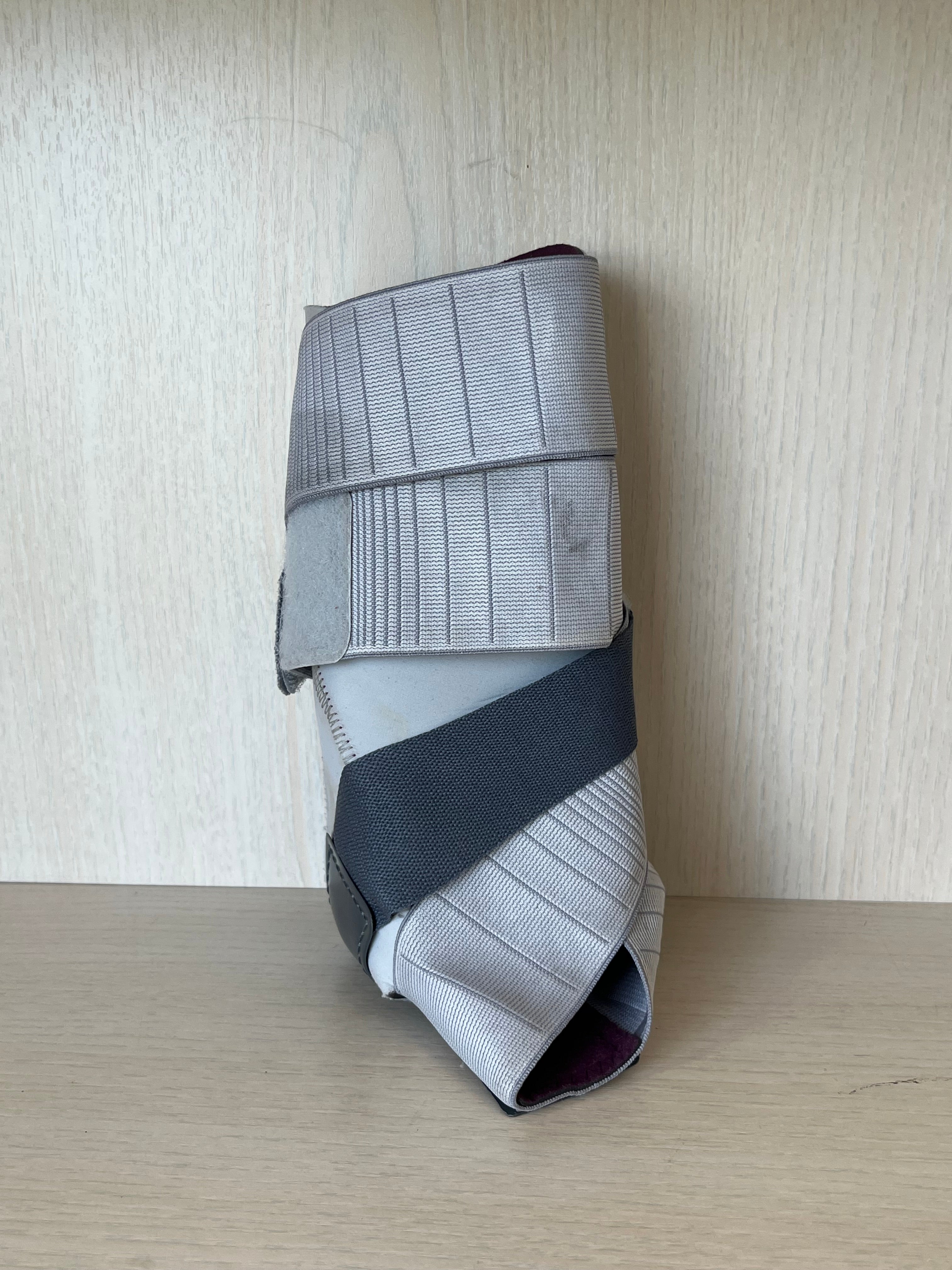 Push Med Aequi Flex Sprunggelenkbandage One Size Grau/Weiß – guter Zustand