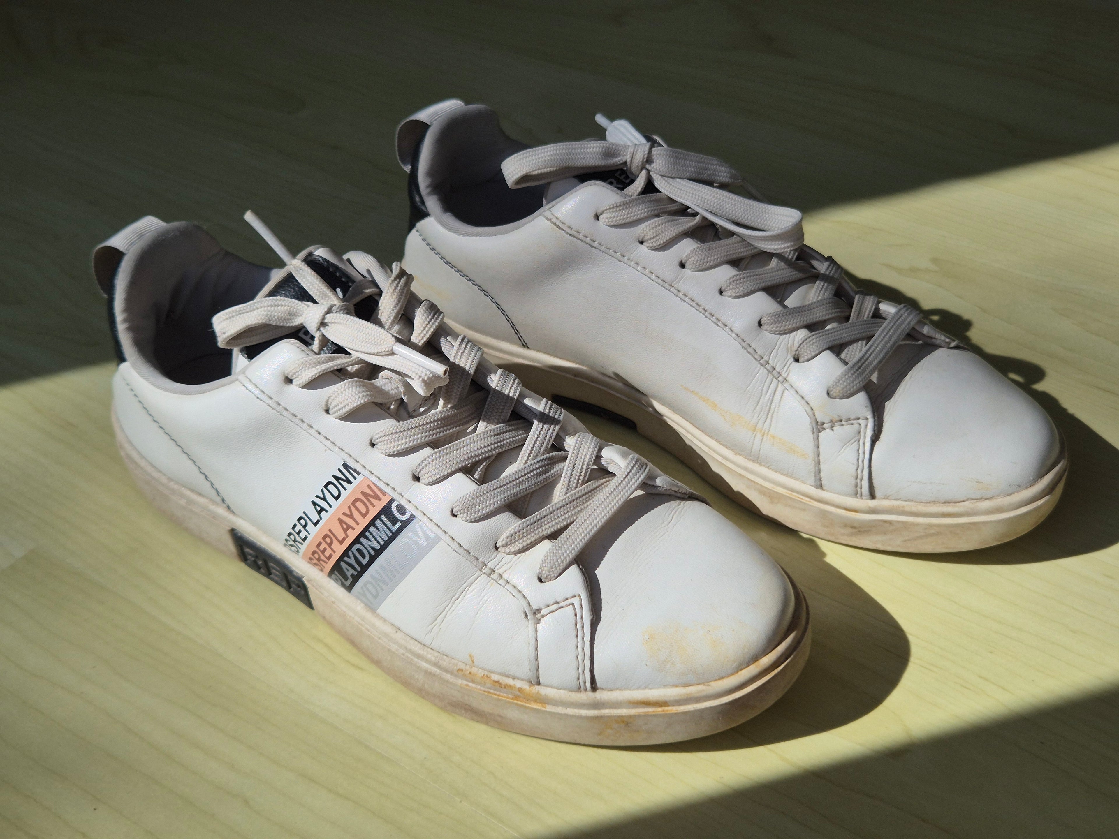 Weiße Replay Damen Sneaker RZ3S0024L, Gr. 37 – guter gebrauchter Zustand