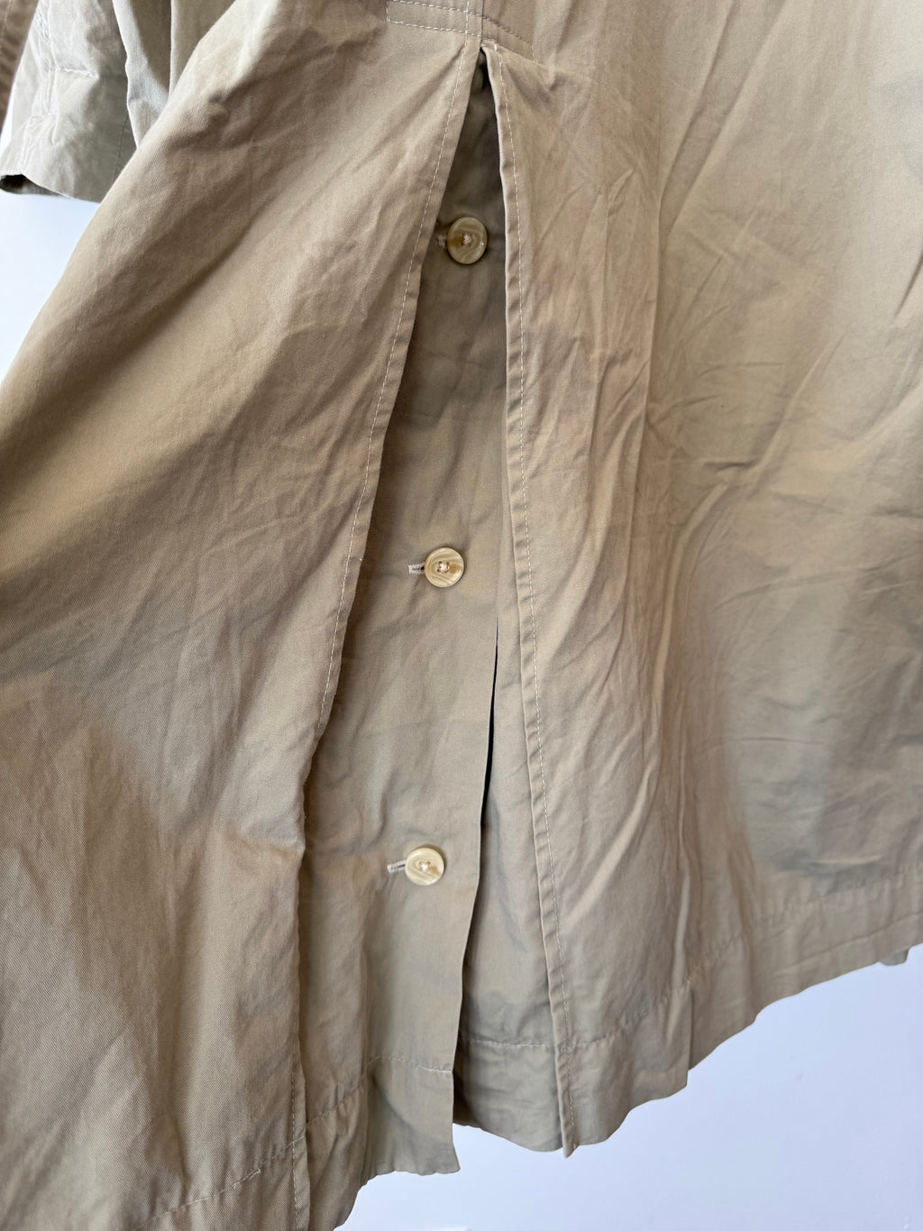 MNG Trenchcoat – Wasserabweisend, Sand, Gr. S, Guter Zustand