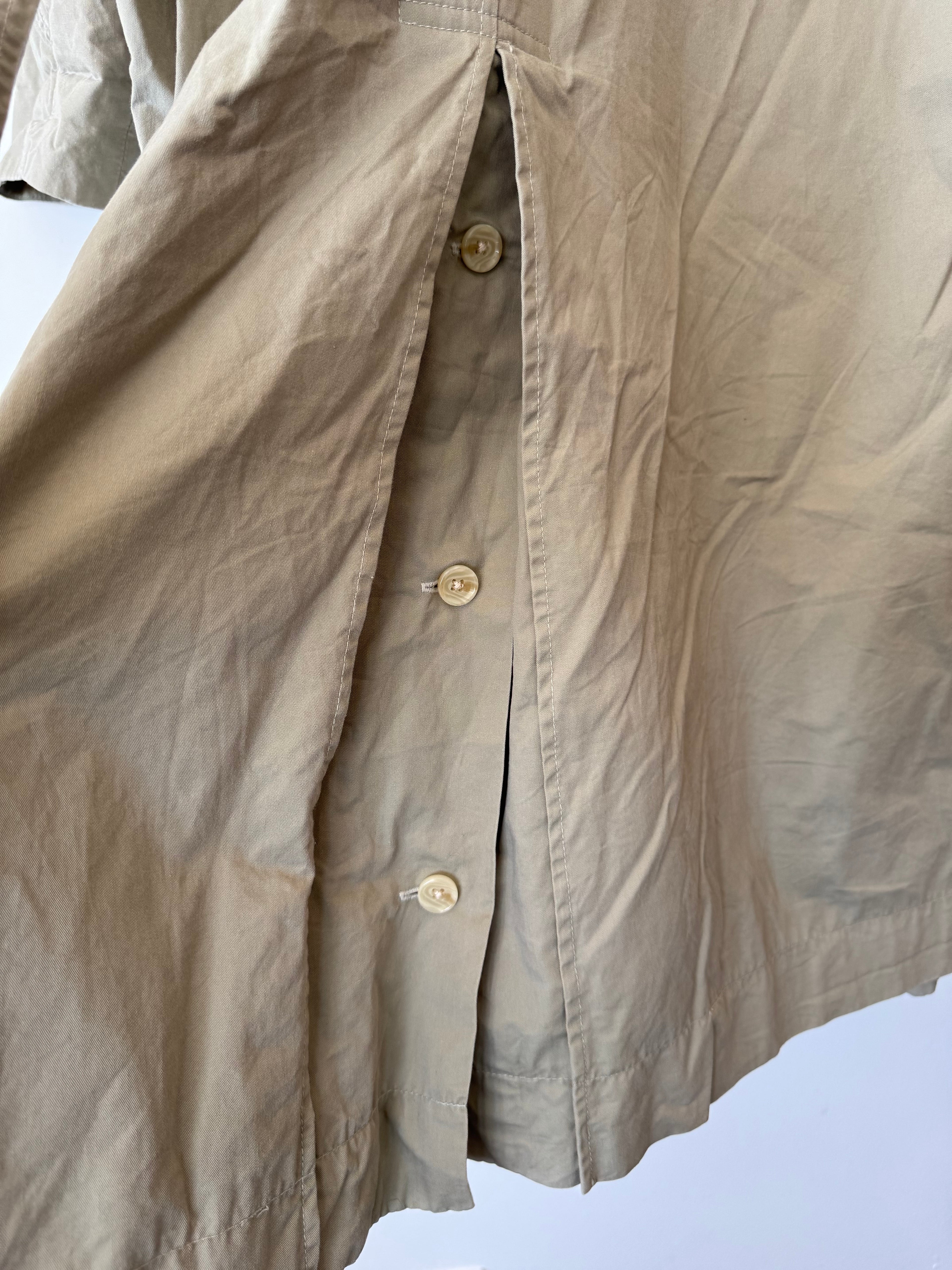 MNG Trenchcoat – Wasserabweisend, Sand, Gr. S, Guter Zustand