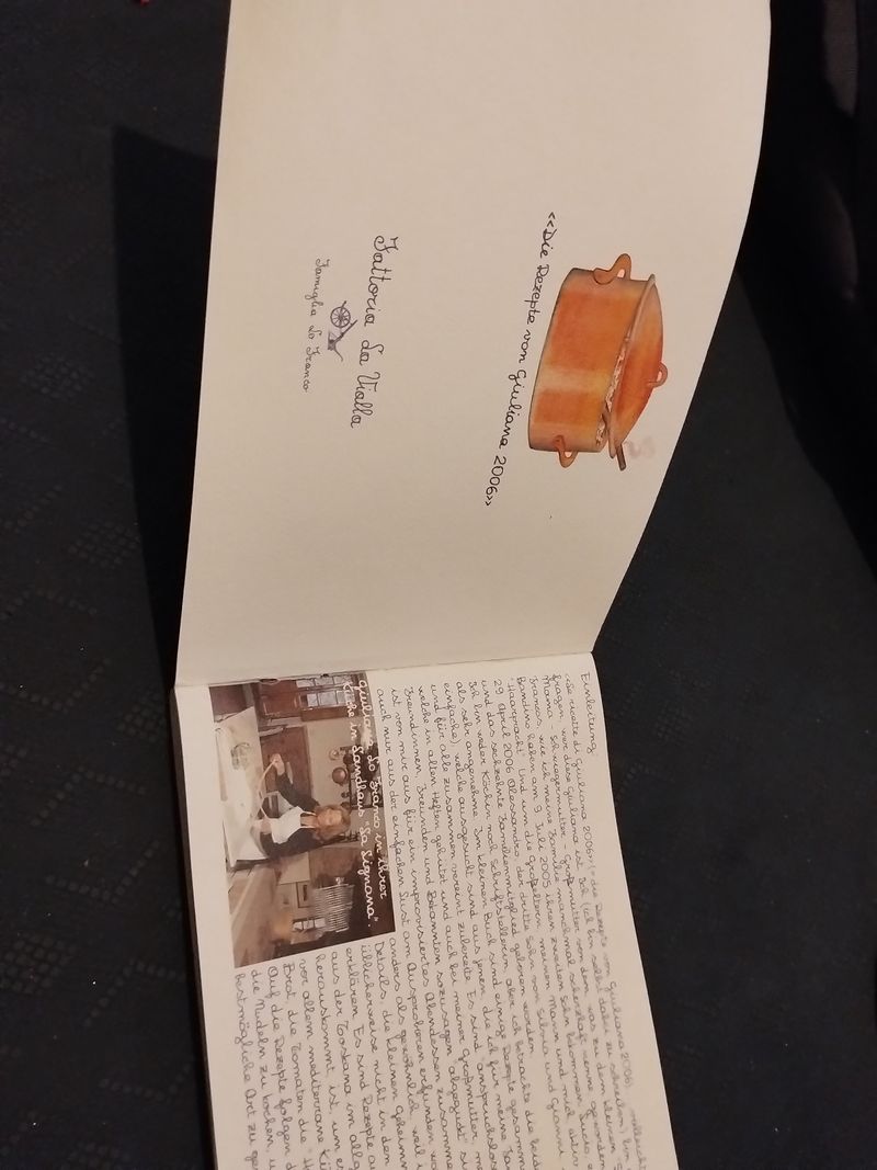Le Ricette di Giuliana – Original Fattoria La Vialla Toskanisches Kochbuch, gut