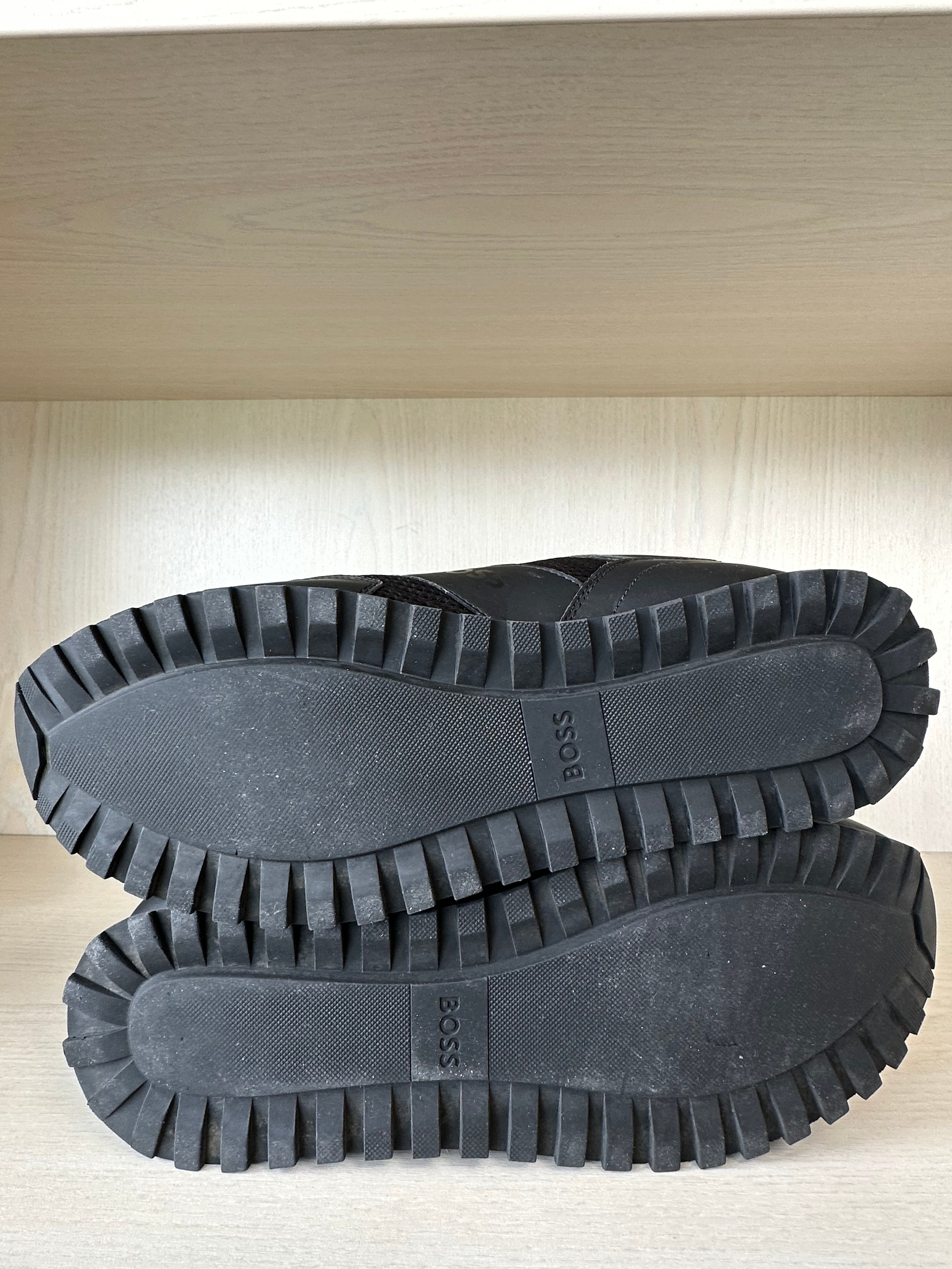 HUGO BOSS Saturn Sneaker 42 Schwarz – sehr guter Zustand