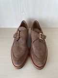 Latouche Classic Loafer Wildleder Beige Schnalle EU 37 Sehr Gut
