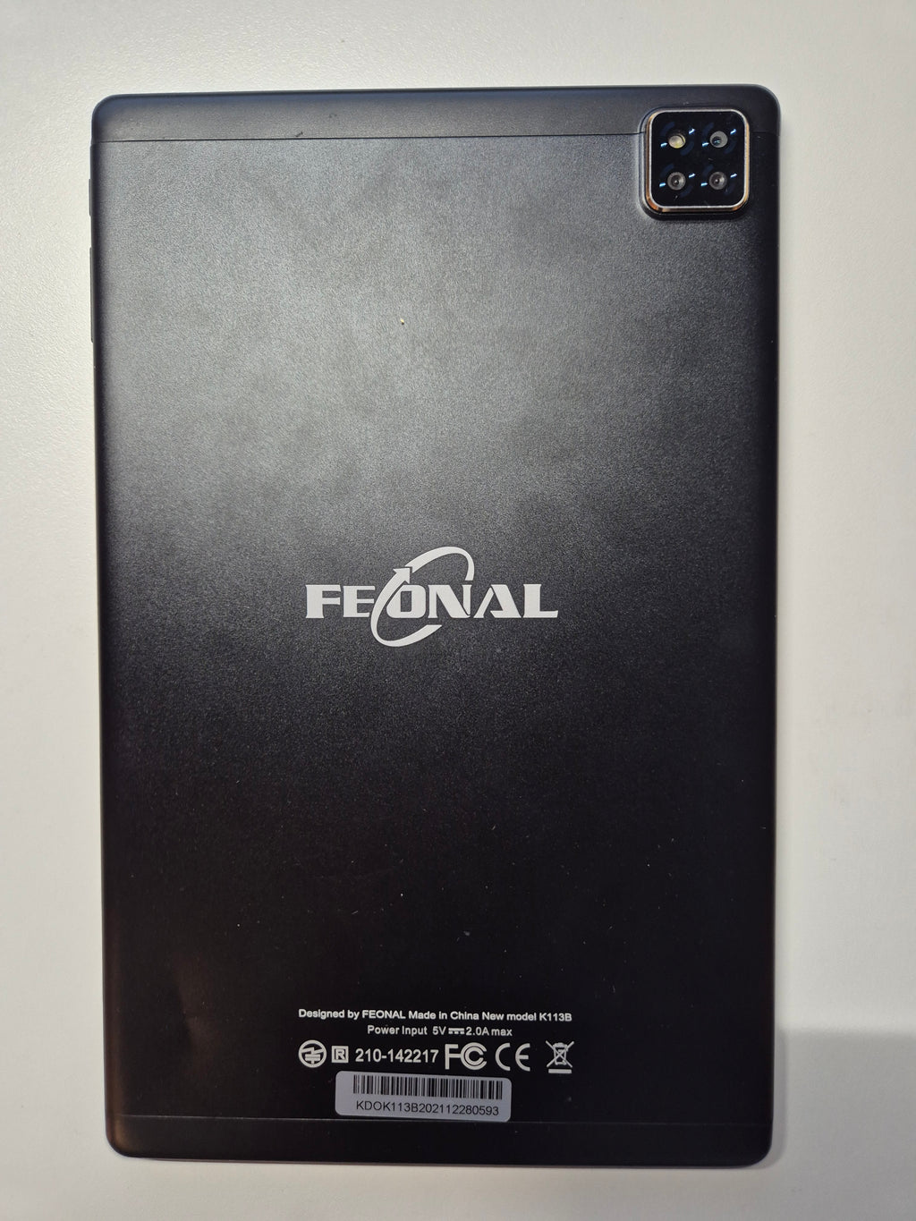 Feonal K116B Android Tablet | 10.1″ | Black | For Parts/Not Working