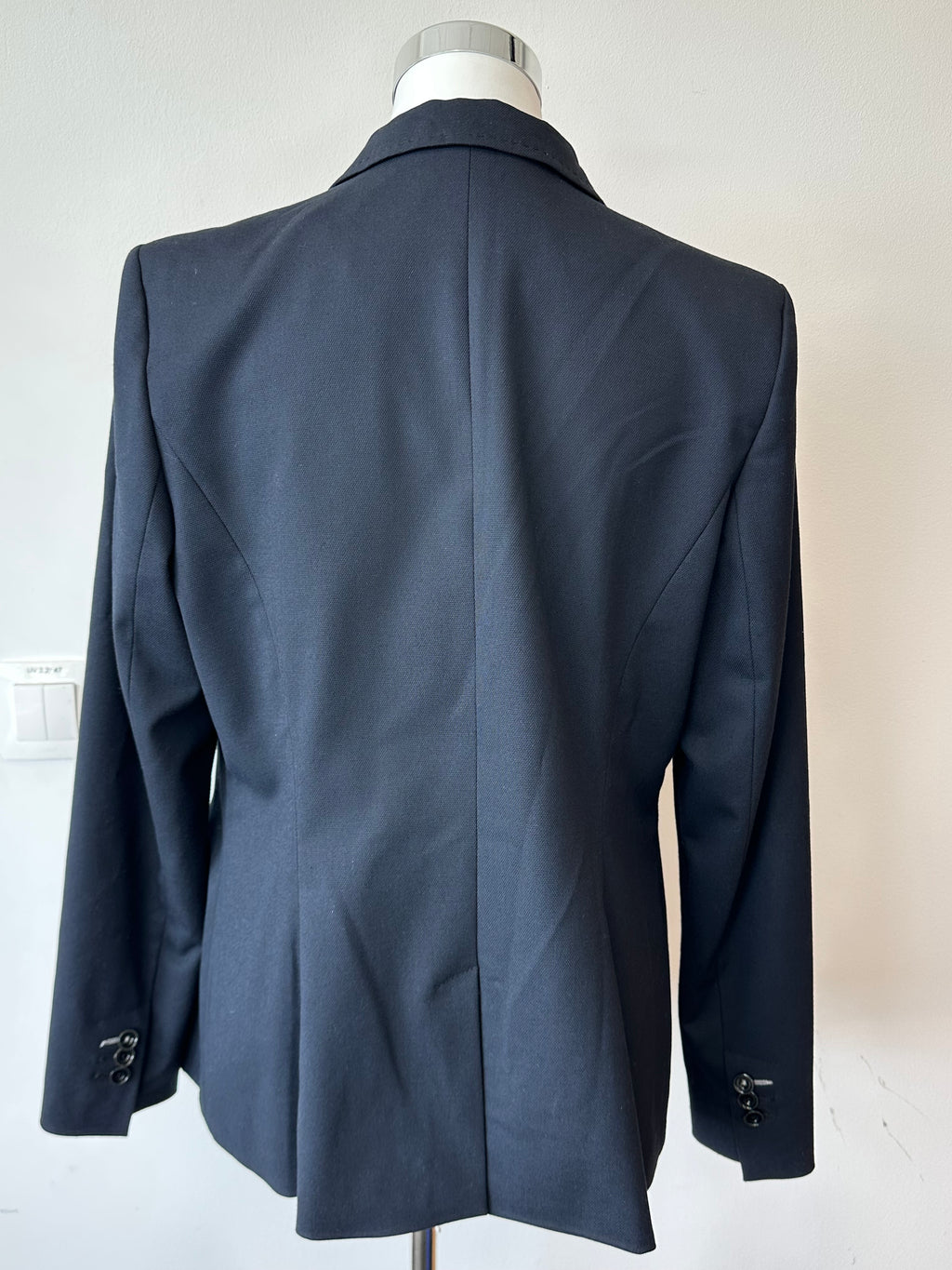 Sir Oliver Women's Blazer Suit UK 12 Black, Very Good Condition