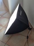 ESDDI PS025 Softbox Lighting Kit 24x31in Black/Silver Good (No Stand)