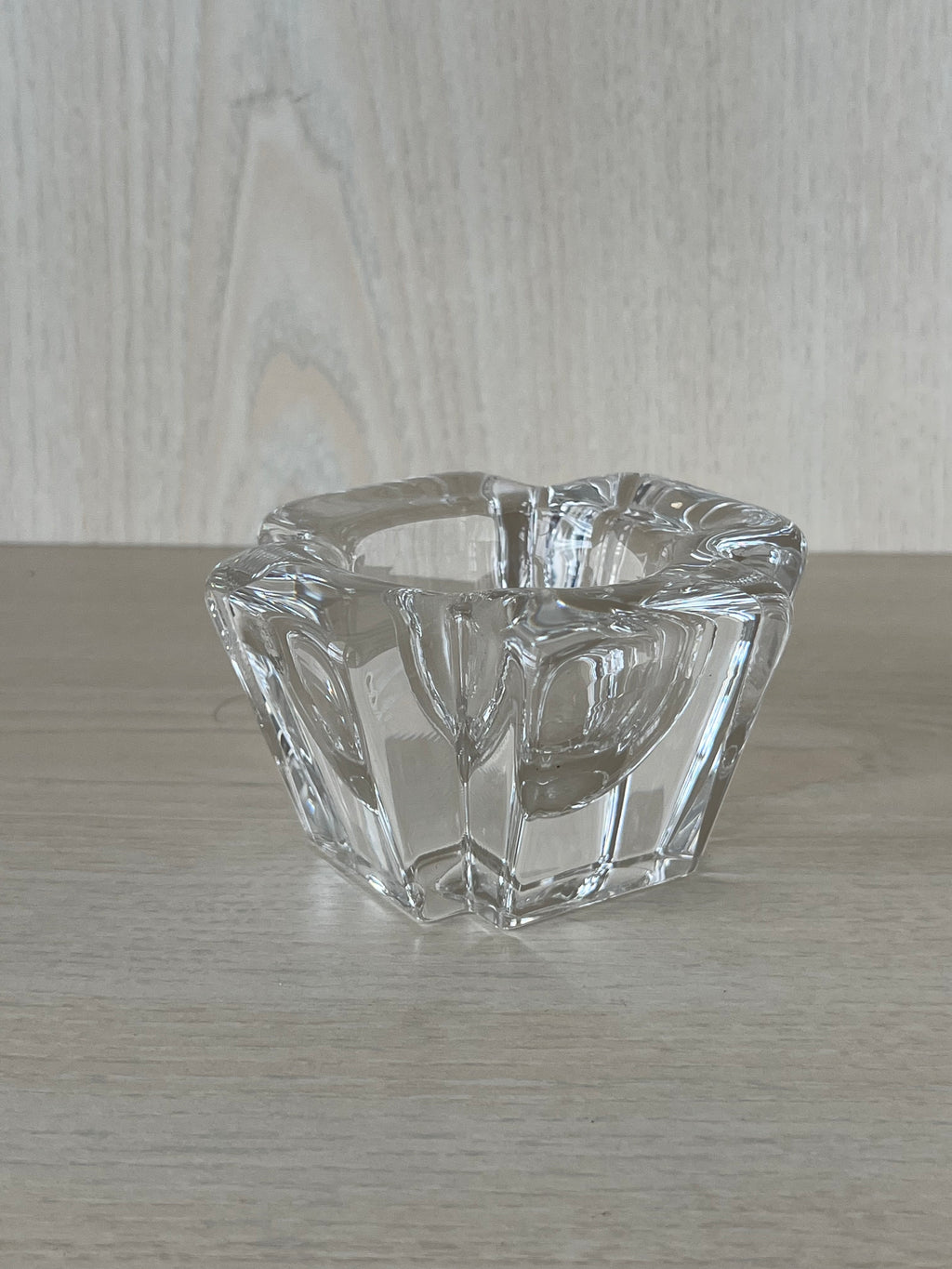 Orrefors Max Kristall Windlicht | 9,5 cm | Klar | Sehr guter Zustand