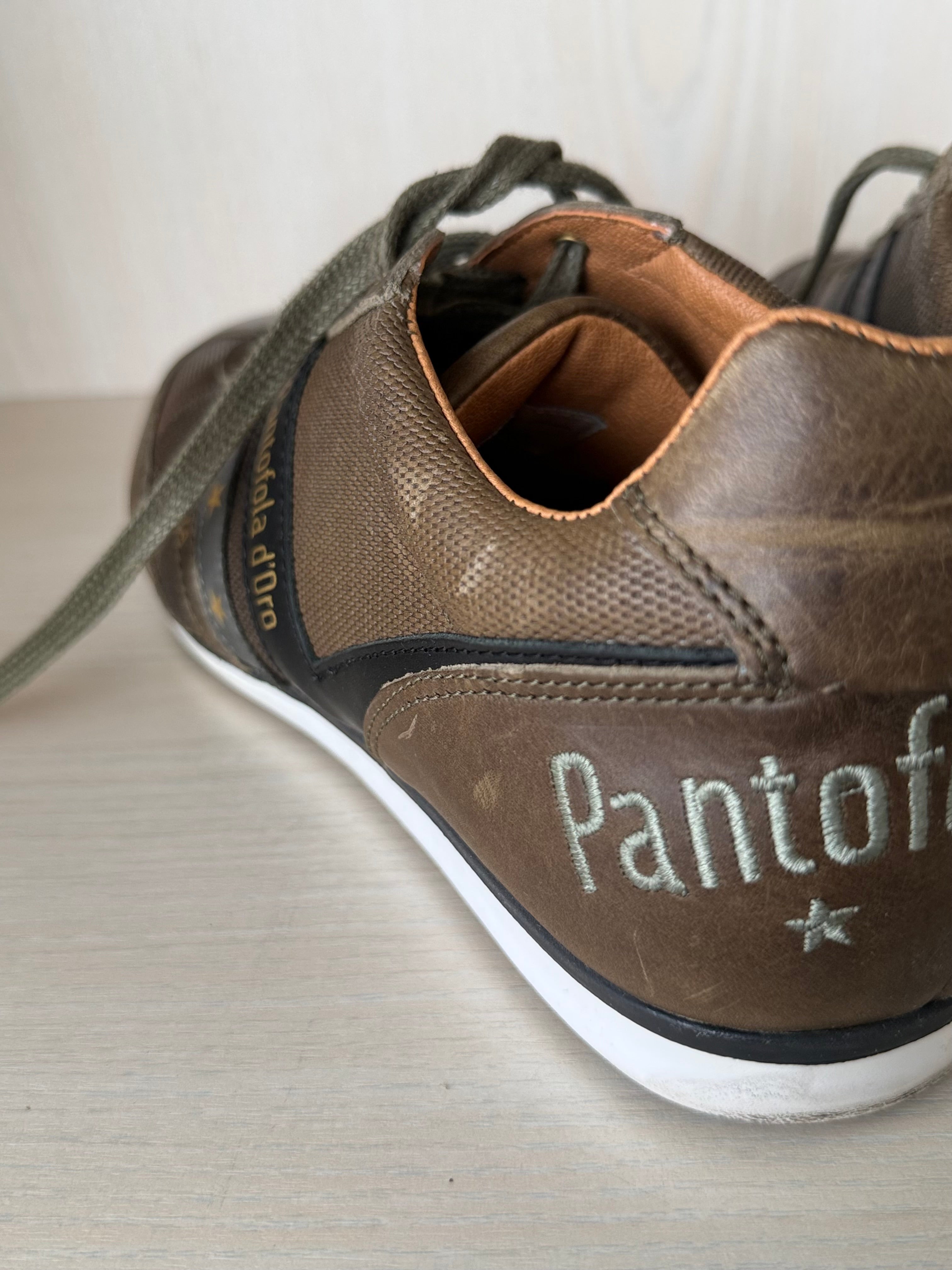 Pantofola d’Oro Imola Sneakers – Brown, EU 44, Very Good Condition