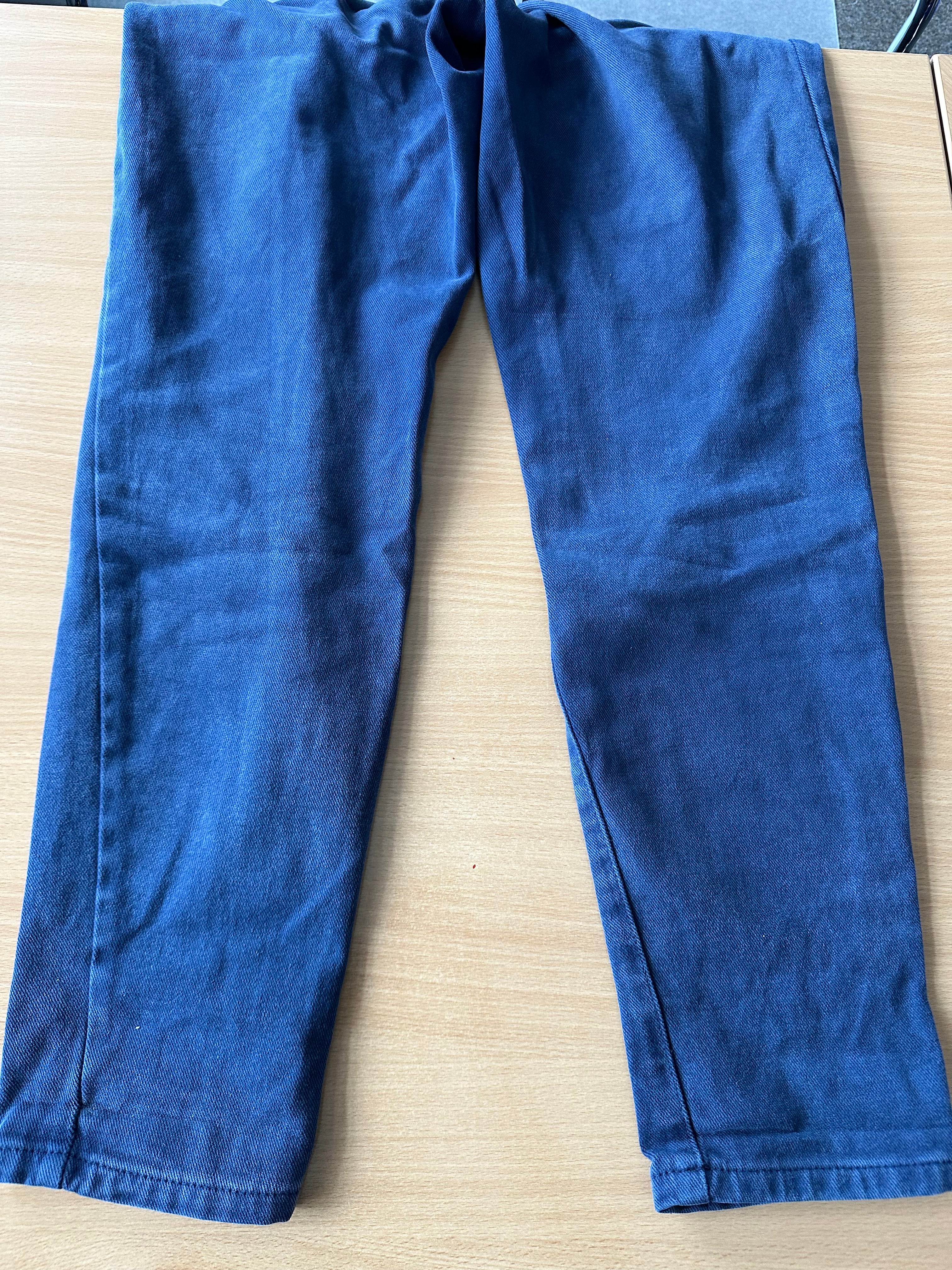 Trussardi High-Waist Jeans | Dunkelblau | Vintage | Größe 33 | Gebraucht