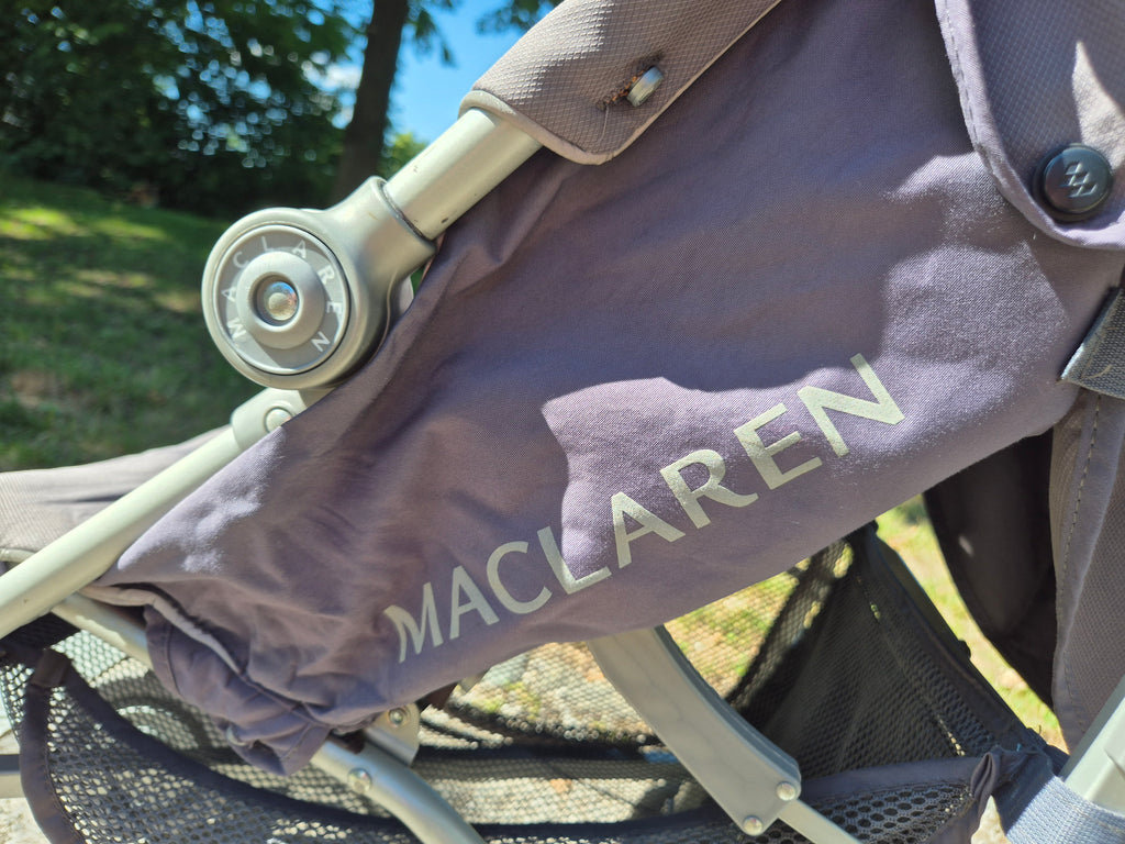 Maclaren Techno XT Buggy Charcoal Grau mit Regenschutz, gebraucht