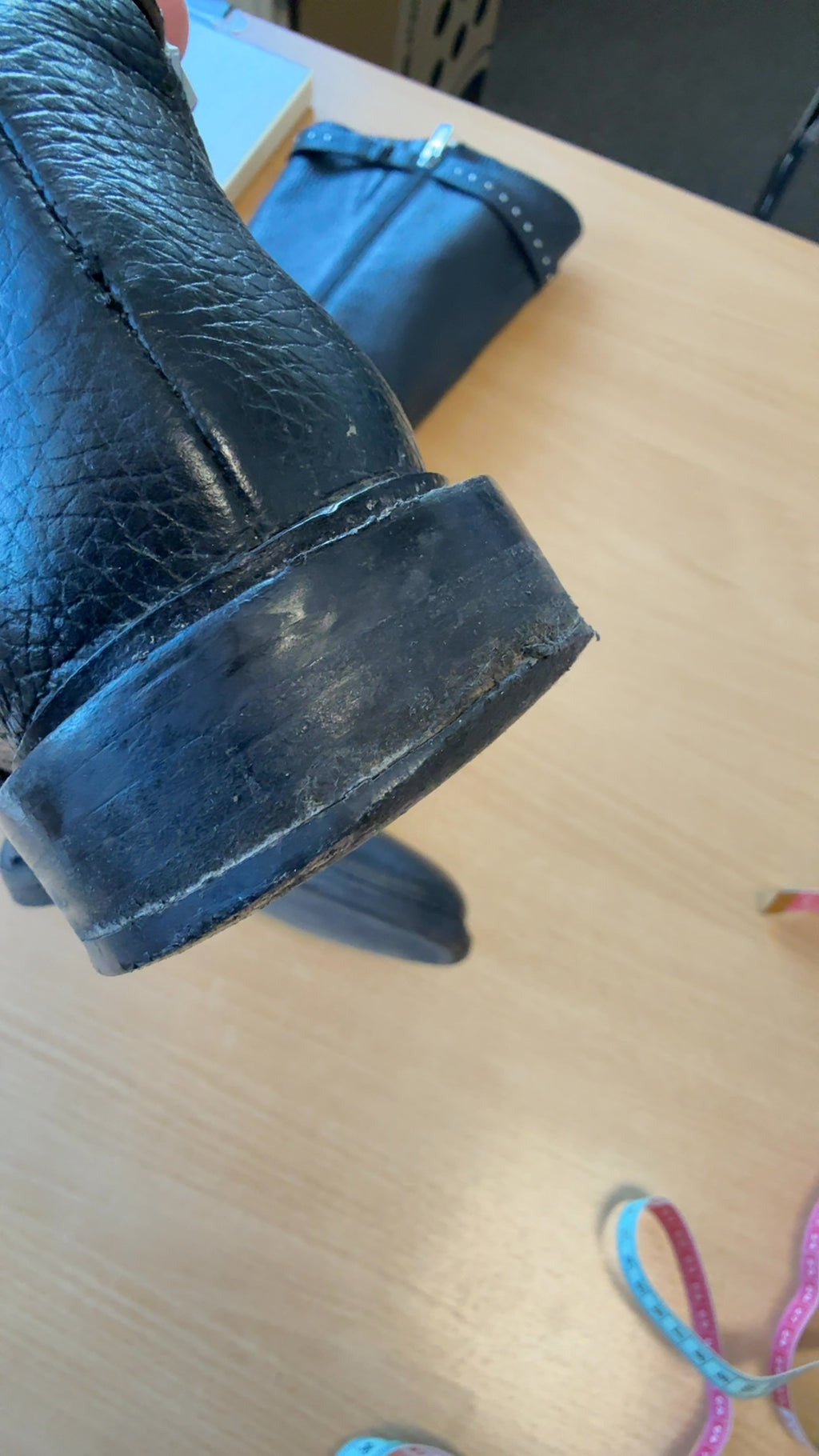 Steffen Schraut Lederstiefel Schwarz Kniehoch EU 37 Gebraucht