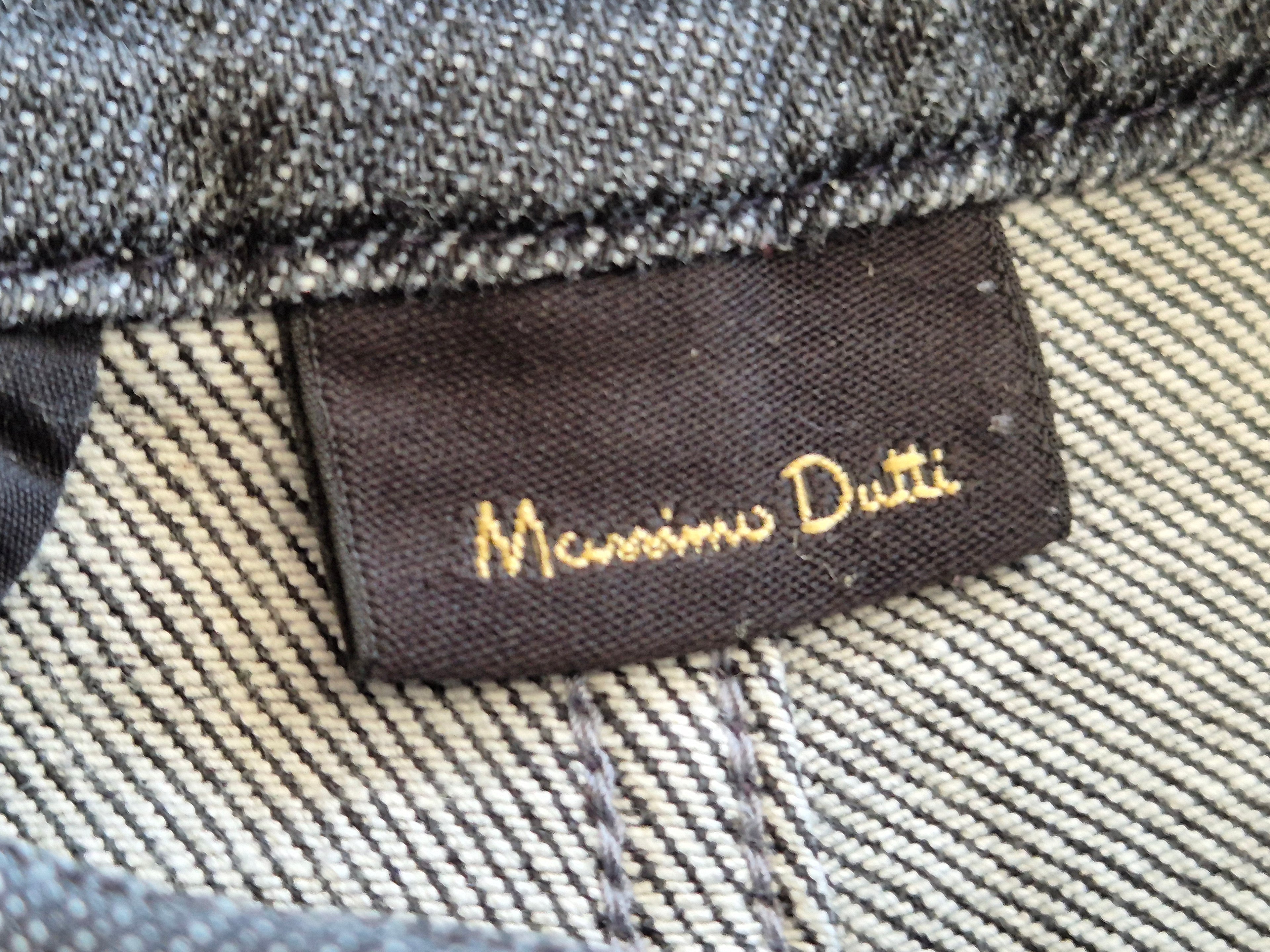 Massimo Dutti graue Schlagjeans, Größe 38, sehr guter Zustand