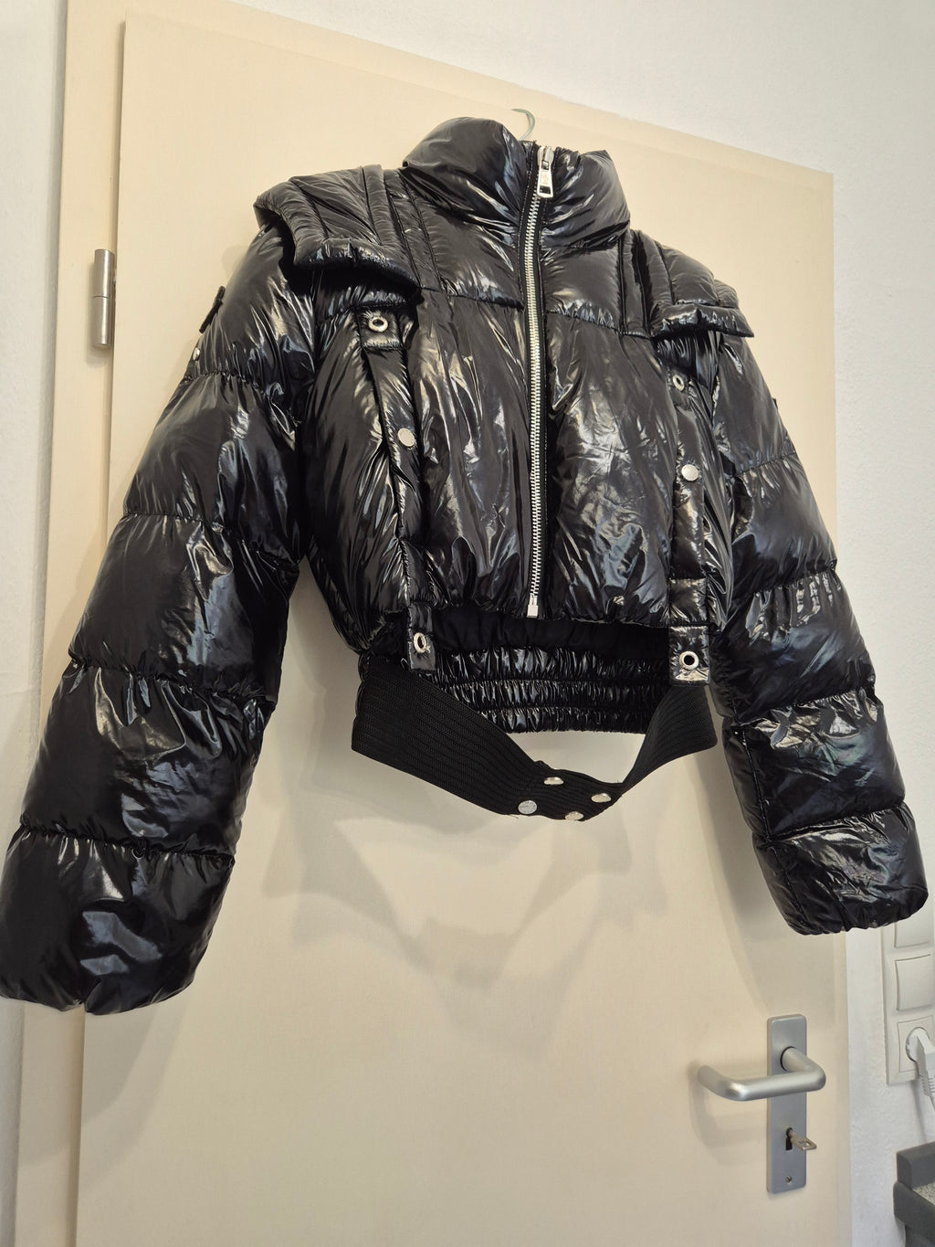 Moncler Genius x Fragment Ancheta Down Jacket Black Size 0 XS/S Very Good