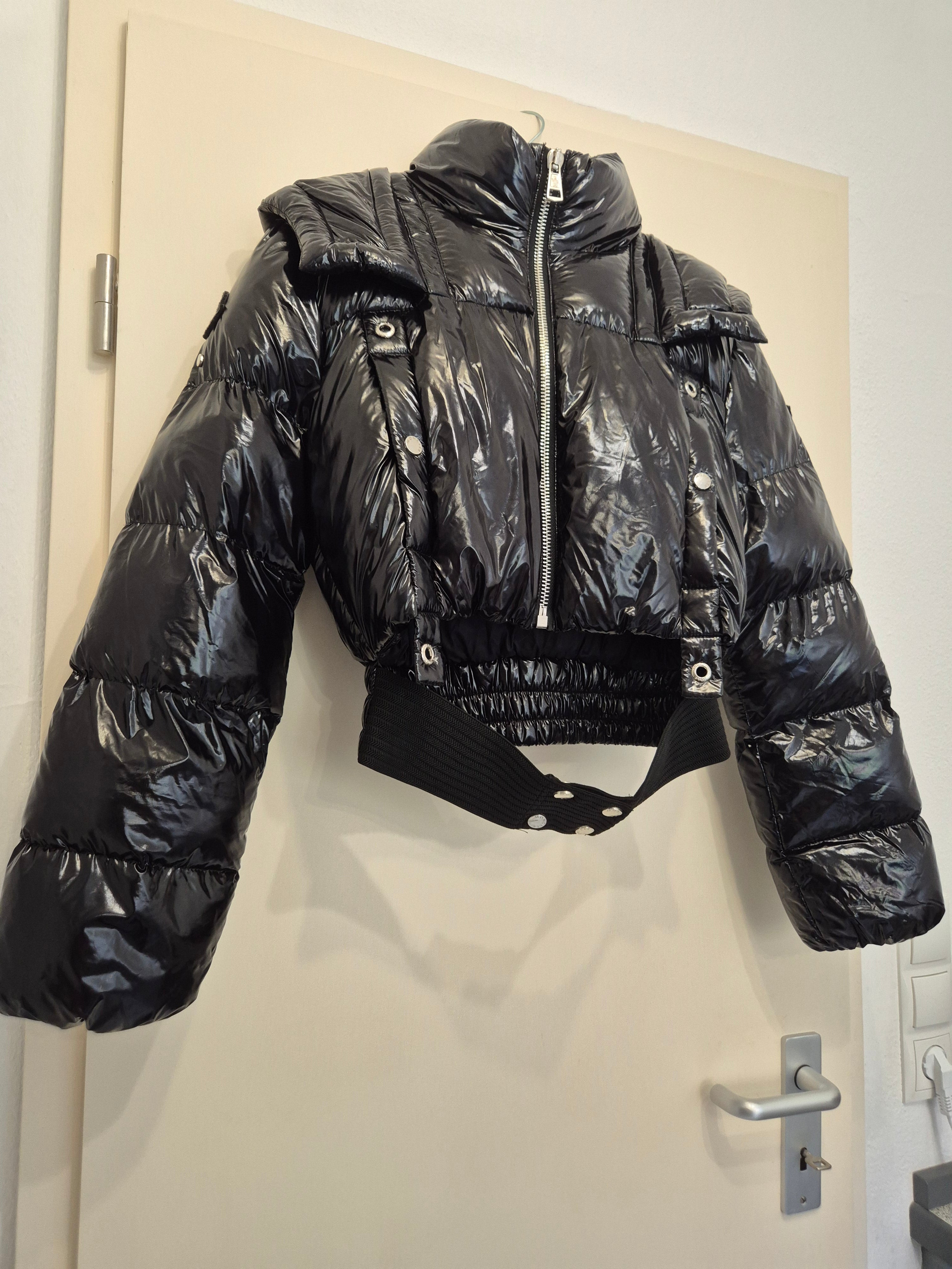 Moncler Genius x Fragment Ancheta Down Jacket Black Size 0 XS/S Very Good