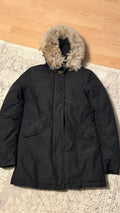 Woolrich Damen Arctic Parka M – Schwarz, Echtfell, Sehr gut