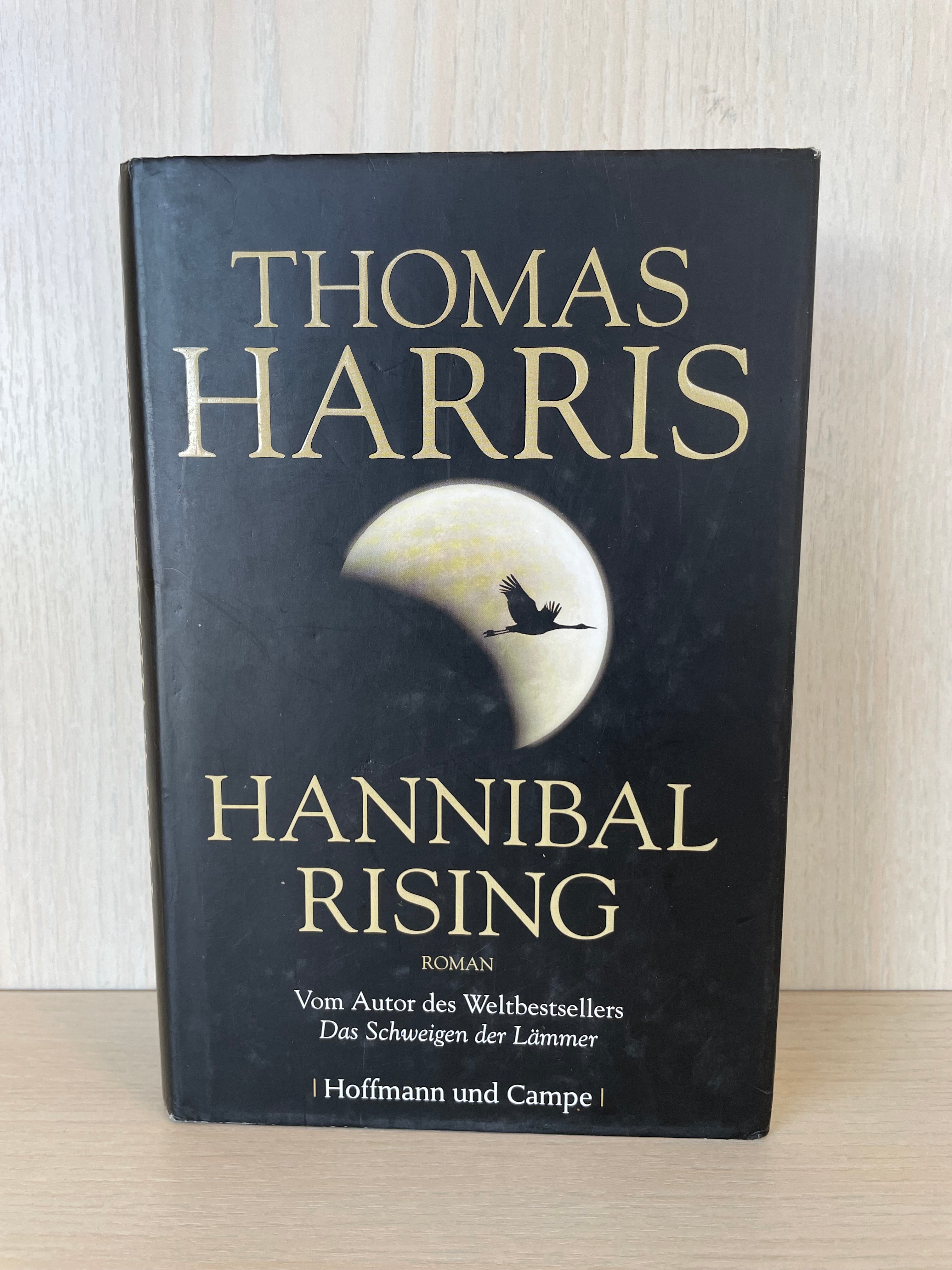 Thomas Harris Hannibal Rising Hardcover Deutsch Sehr Gut
