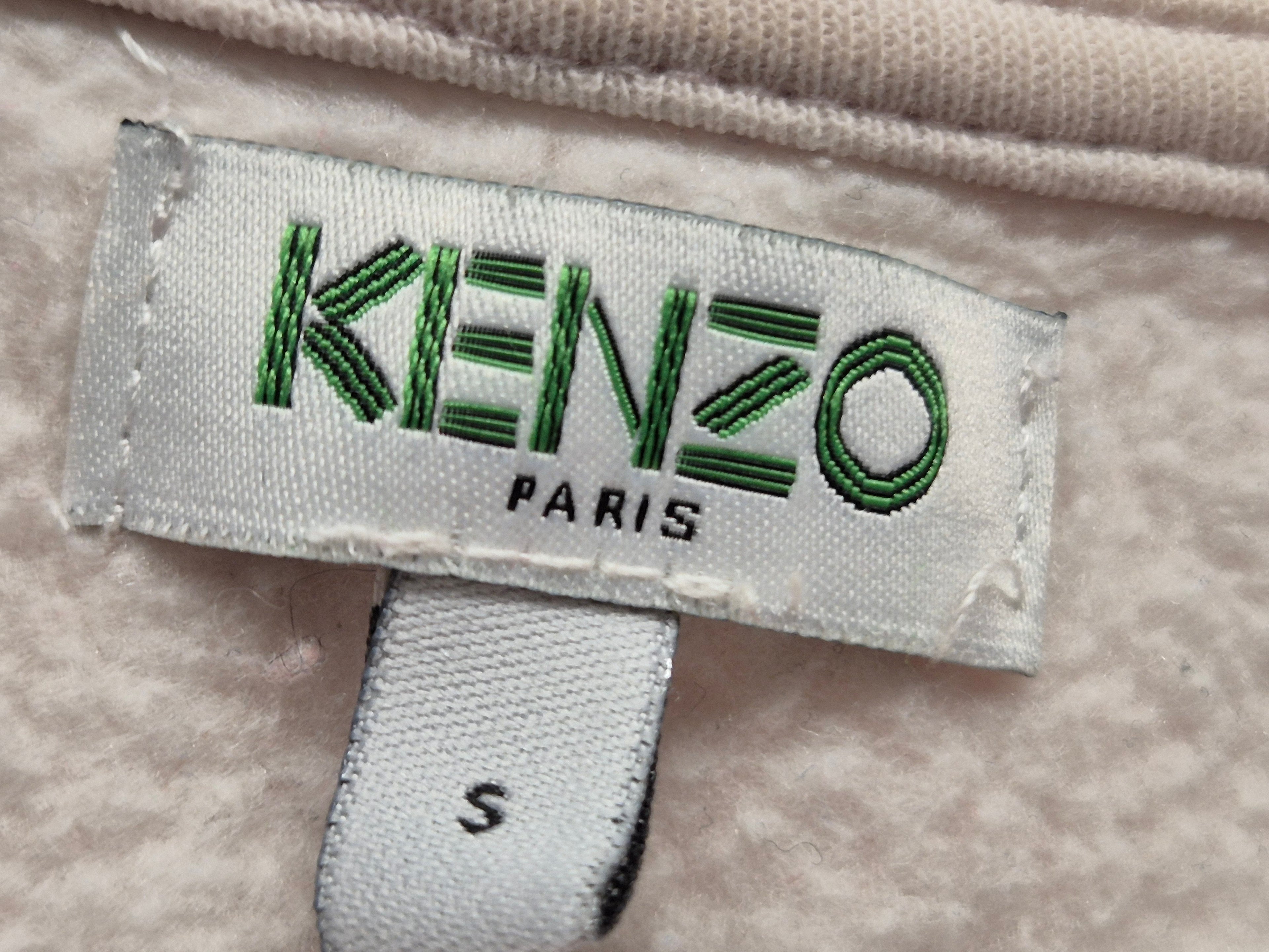 Kenzo Tiger Sweatshirt S – hellrosa, guter Zustand