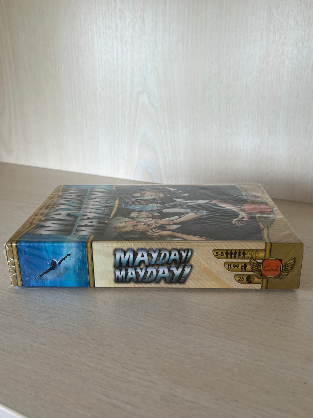 Cwali Mayday! Mayday! Board Game, Multicolor, Compact, New Sealed