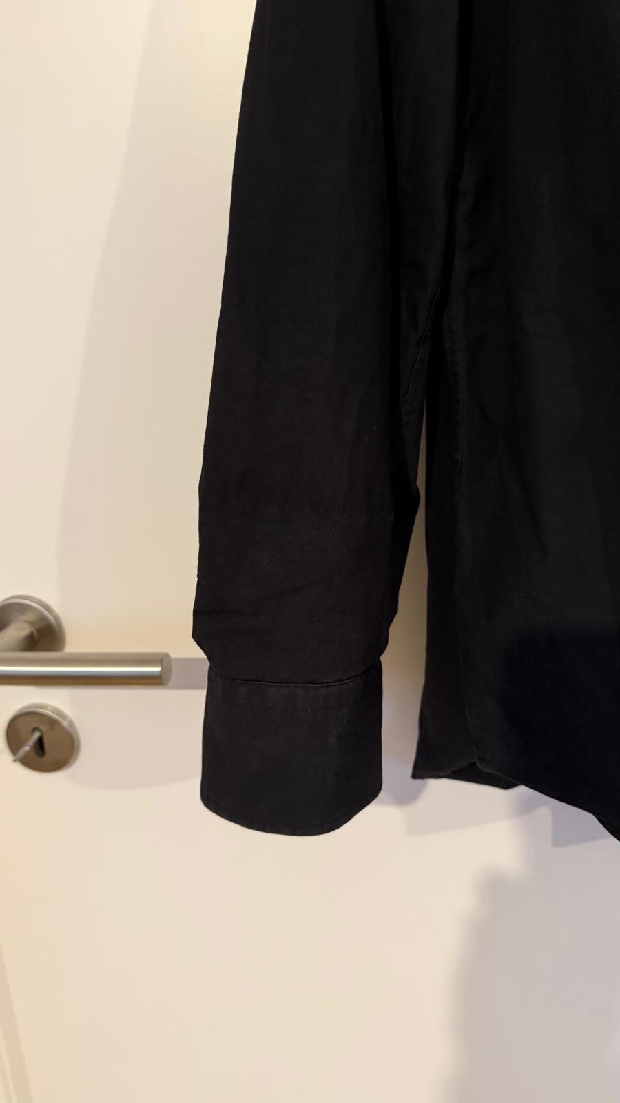 MNG MAN Slim Fit Hemd, Schwarz, Gr. L (EU)/M (US), Gebraucht