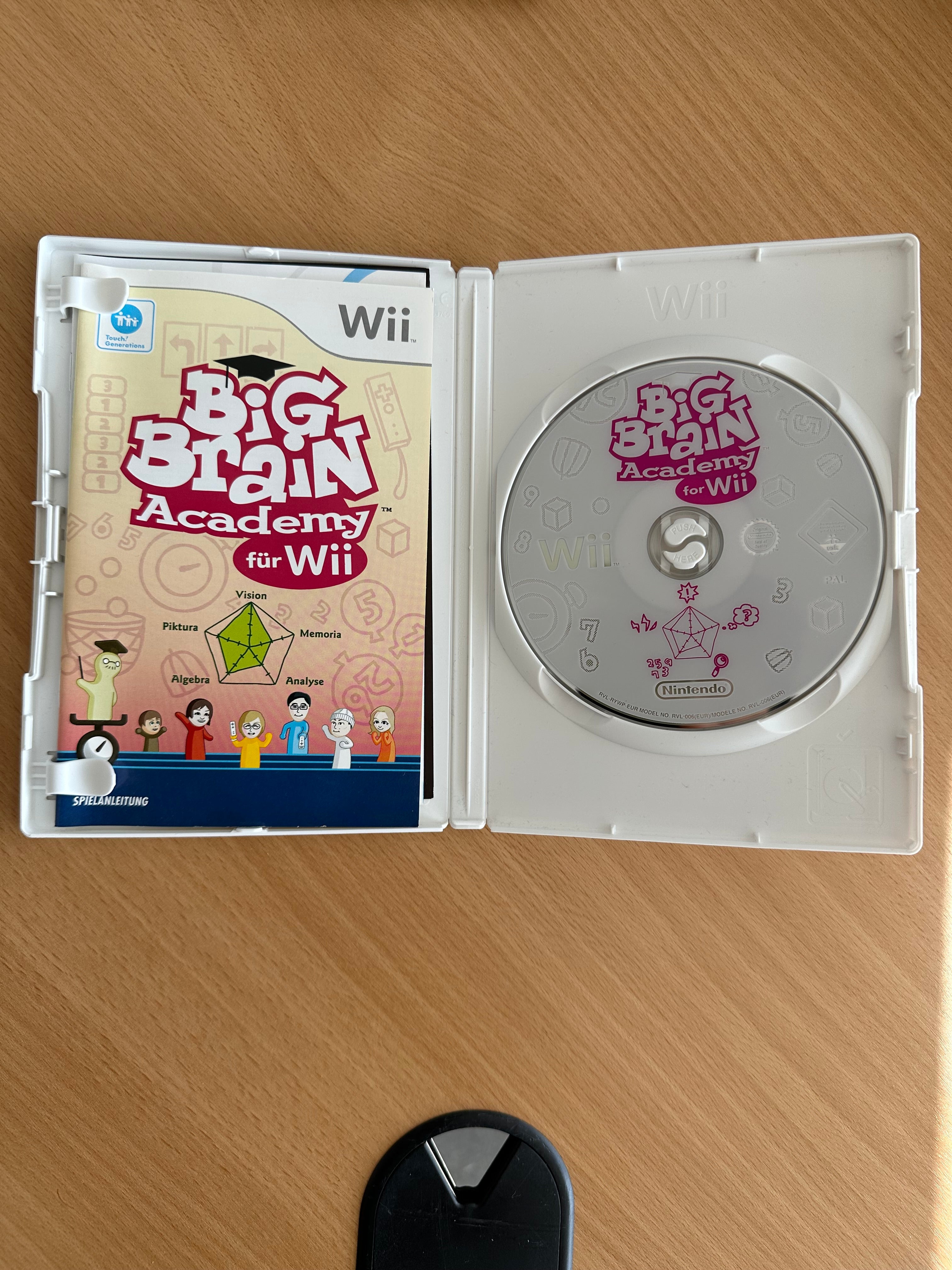 Big Brain Academy (Nintendo Wii, PAL) – komplett & sehr guter Zustand
