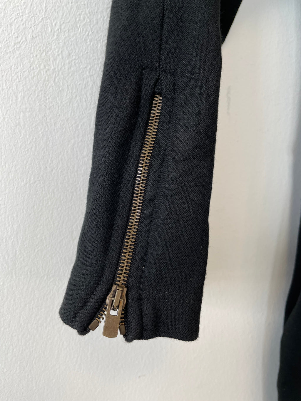 Stella McCartney Tailored Midi Dress Black Size 36 Compact Knit Very Good