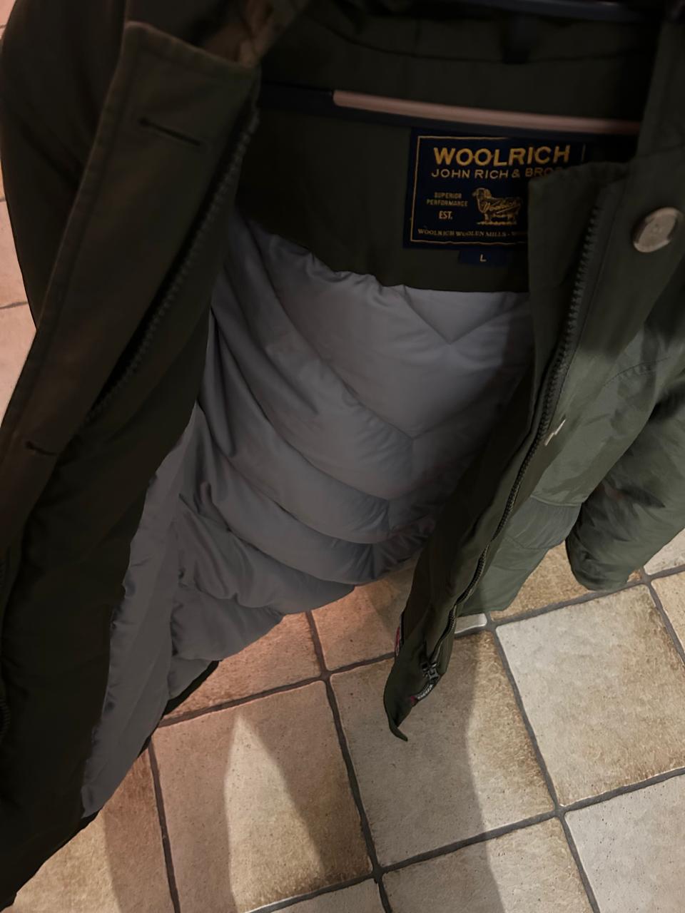 Woolrich Arctic Parka L Olivgrün, guter Zustand