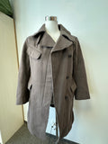 UNIQLO +J Double-Face Wool Coat Brown Size L – Jil Sander Collab, Very Good