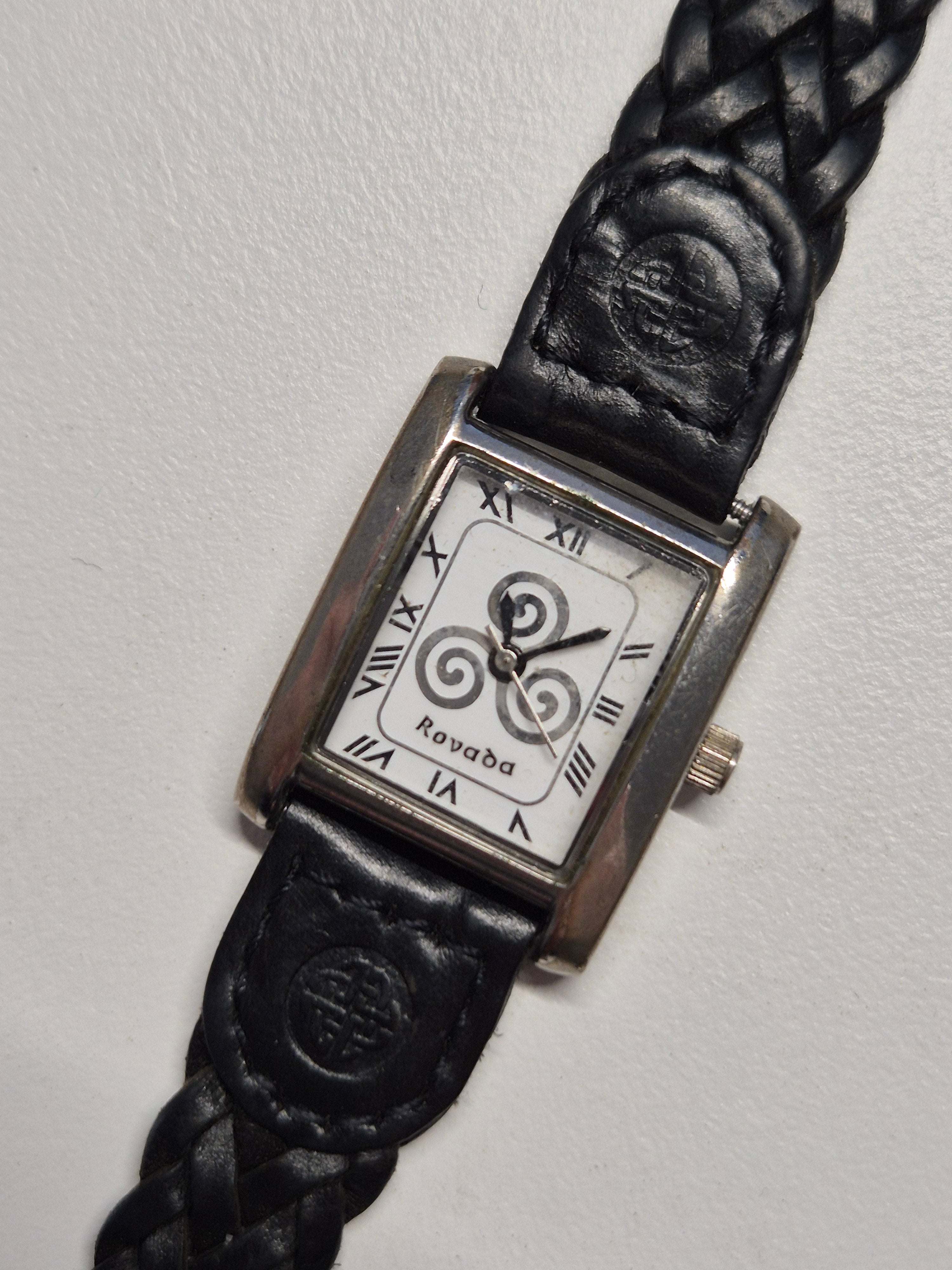 Rovada Women’s Quartz Watch | 29mm | Braided Leather Strap | Normal Use