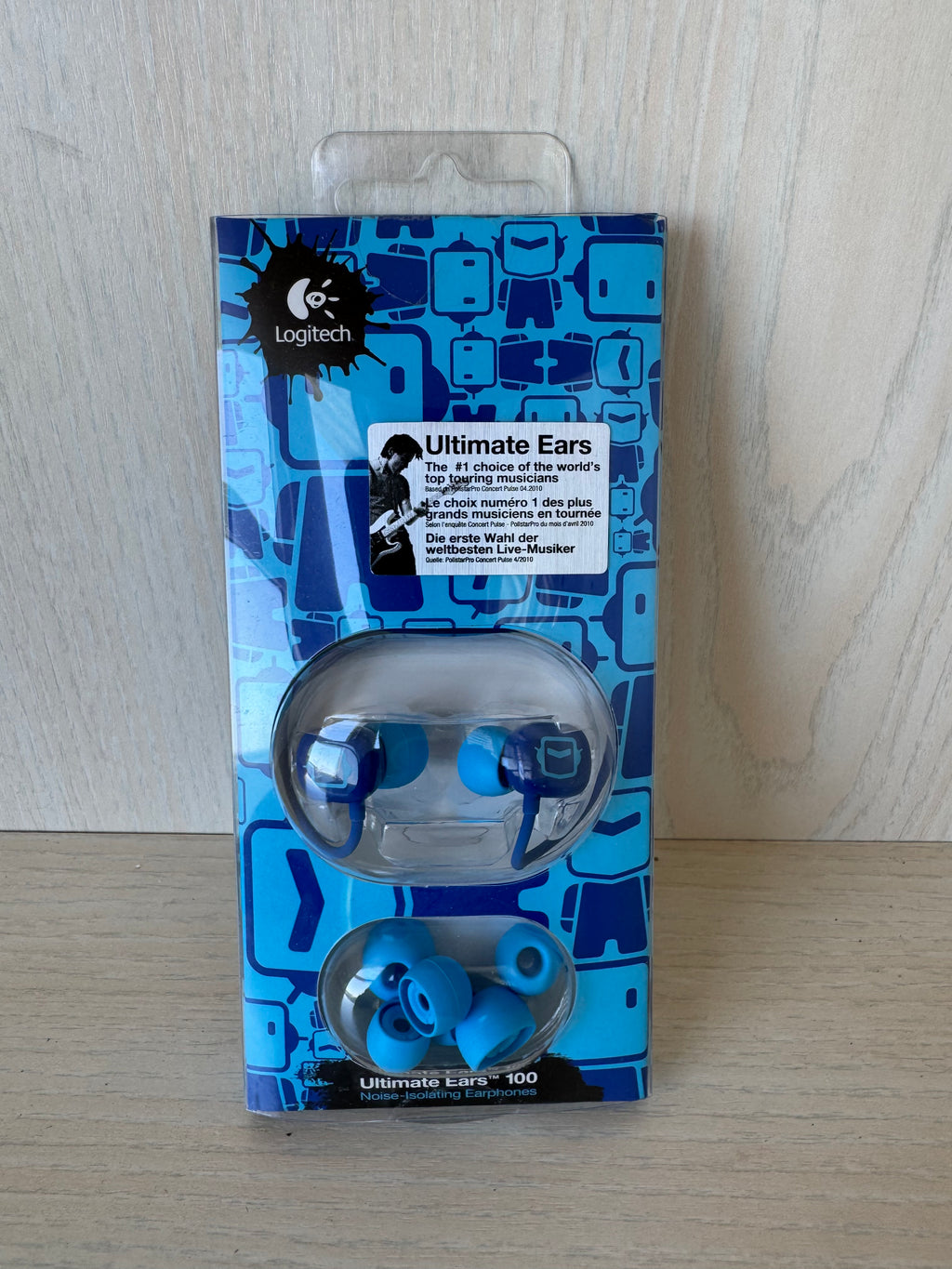 Neu & versiegelt Logitech Ultimate Ears 100 In-Ear-Kopfhörer – Blau