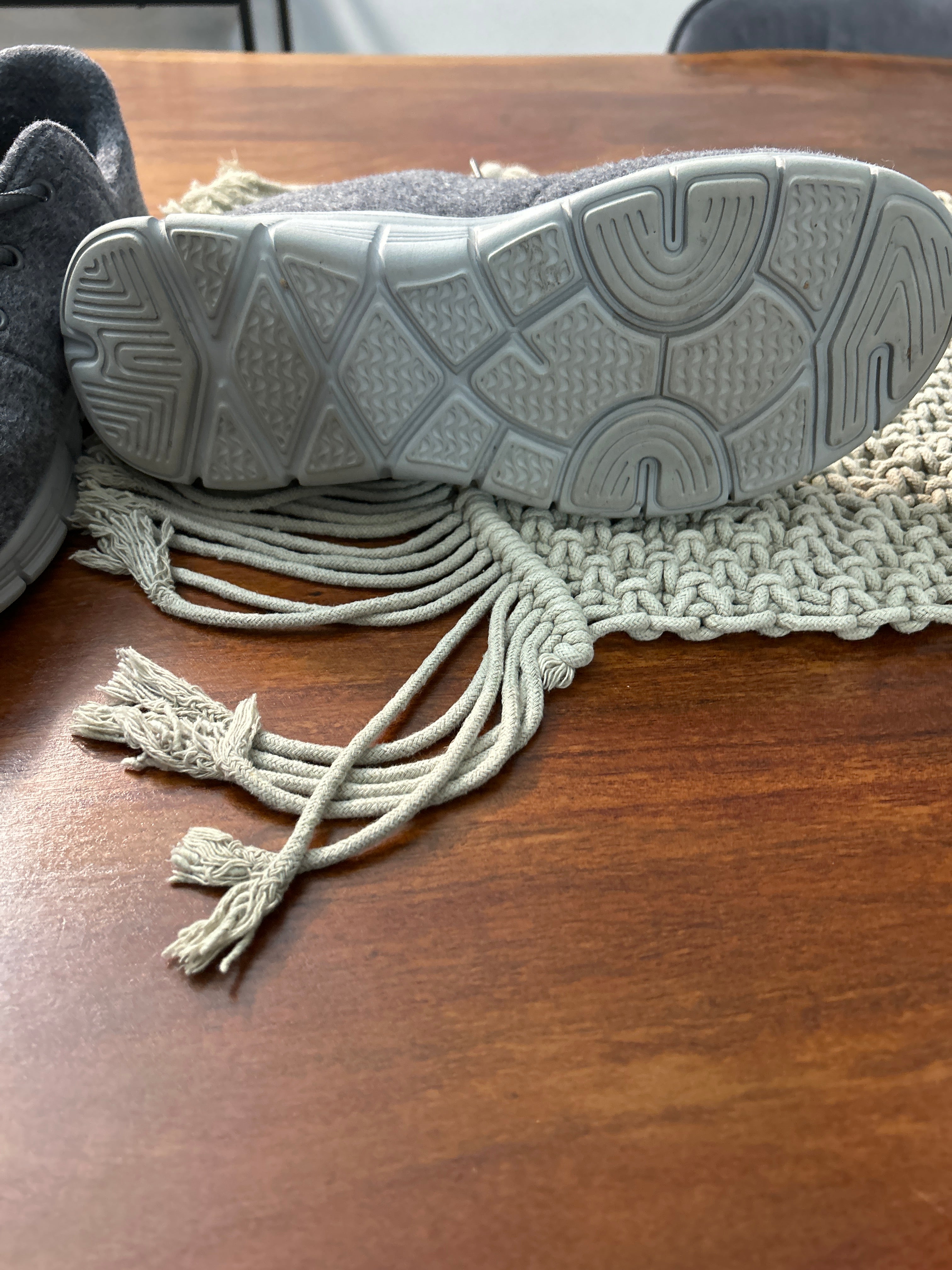 Tiroler Loden Merino-Sneaker Unisex – Grey – EU 40 – Very Good Condition