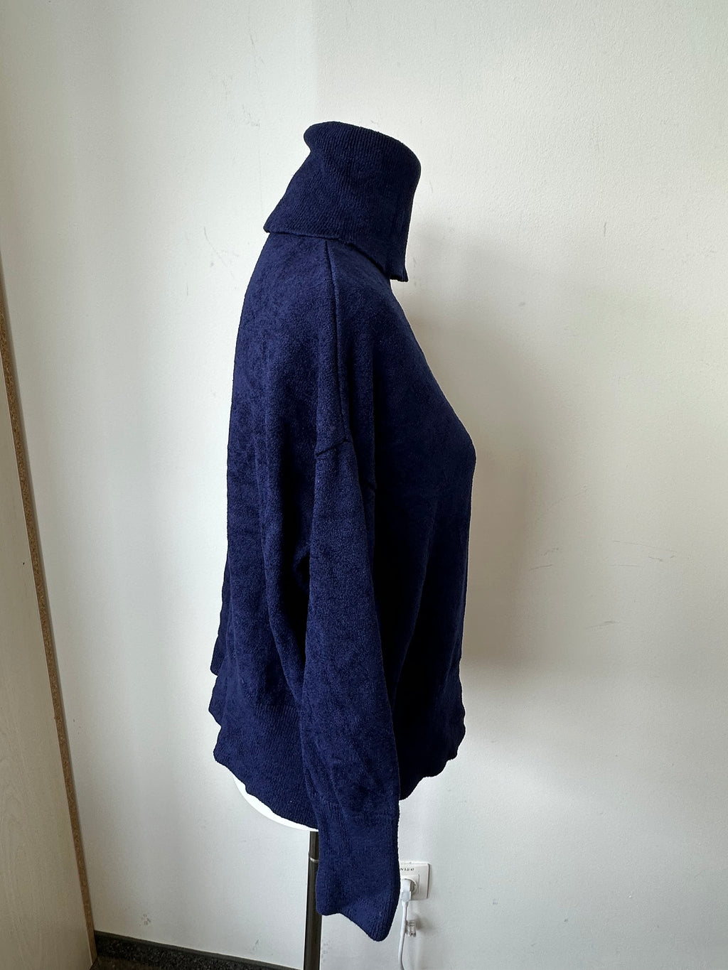 & Other Stories Paris Atelier Rollkragenpullover – Navy, XS, Sehr Gut