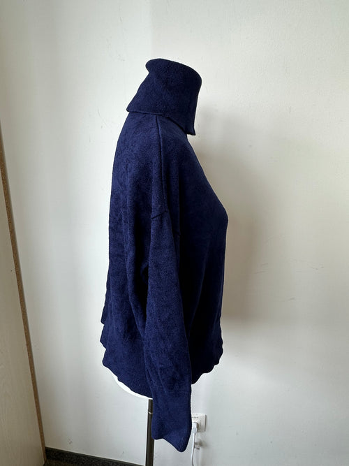 & Other Stories Paris Atelier Rollkragenpullover – Navy, XS, Sehr Gut