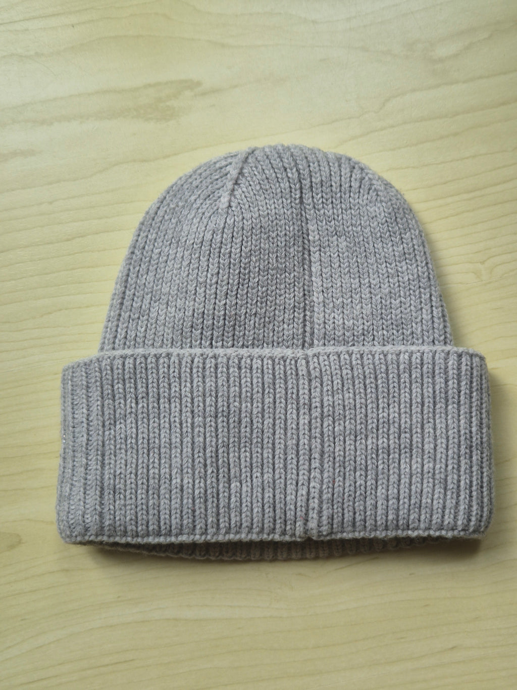 Dondup Grey Beanie Hat w/ Rhinestone Logo – One Size, Very Good Condition