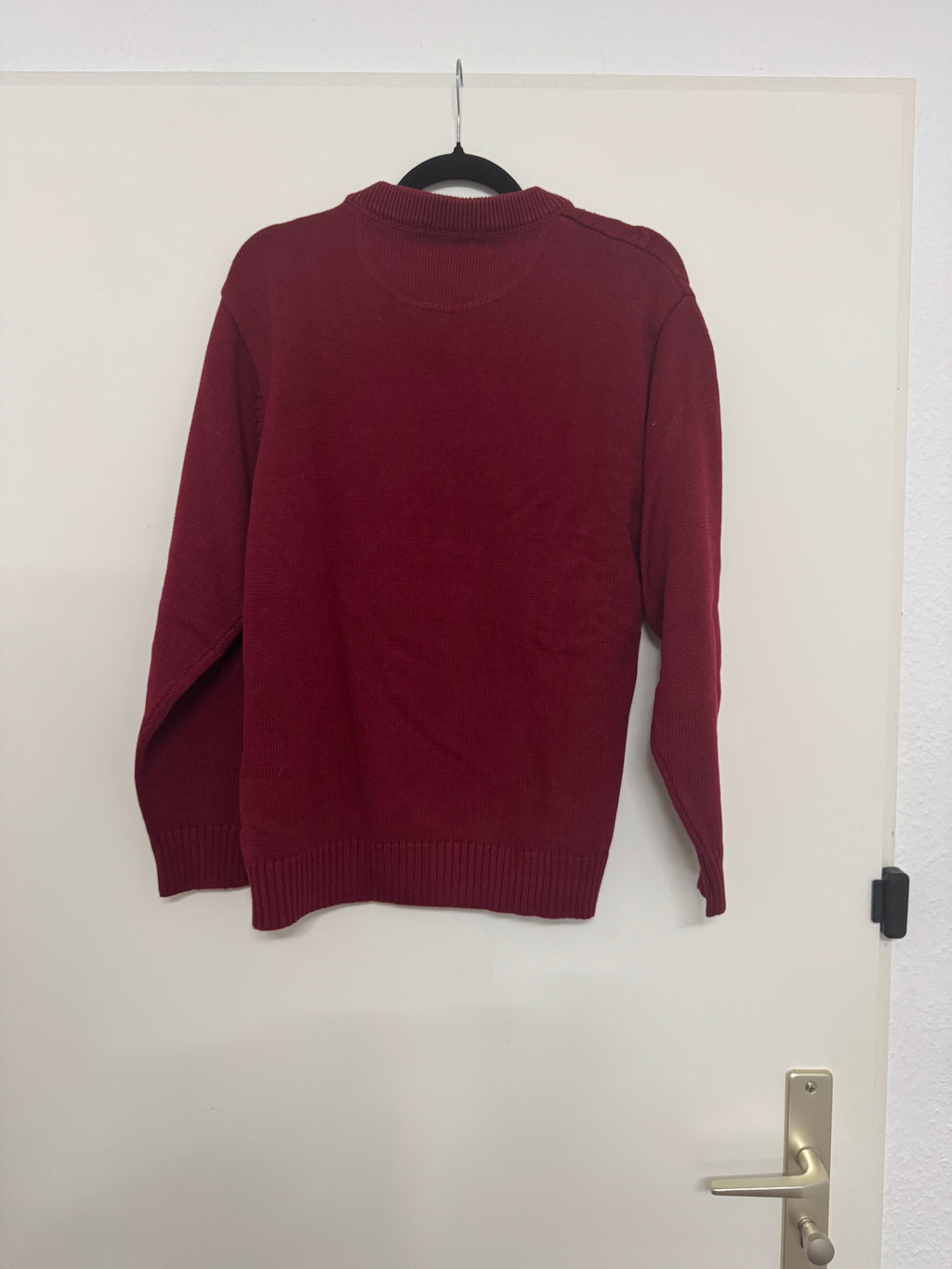 Polo Ralph Lauren Cable-Knit Pullover Rot Größe L Guter Zustand